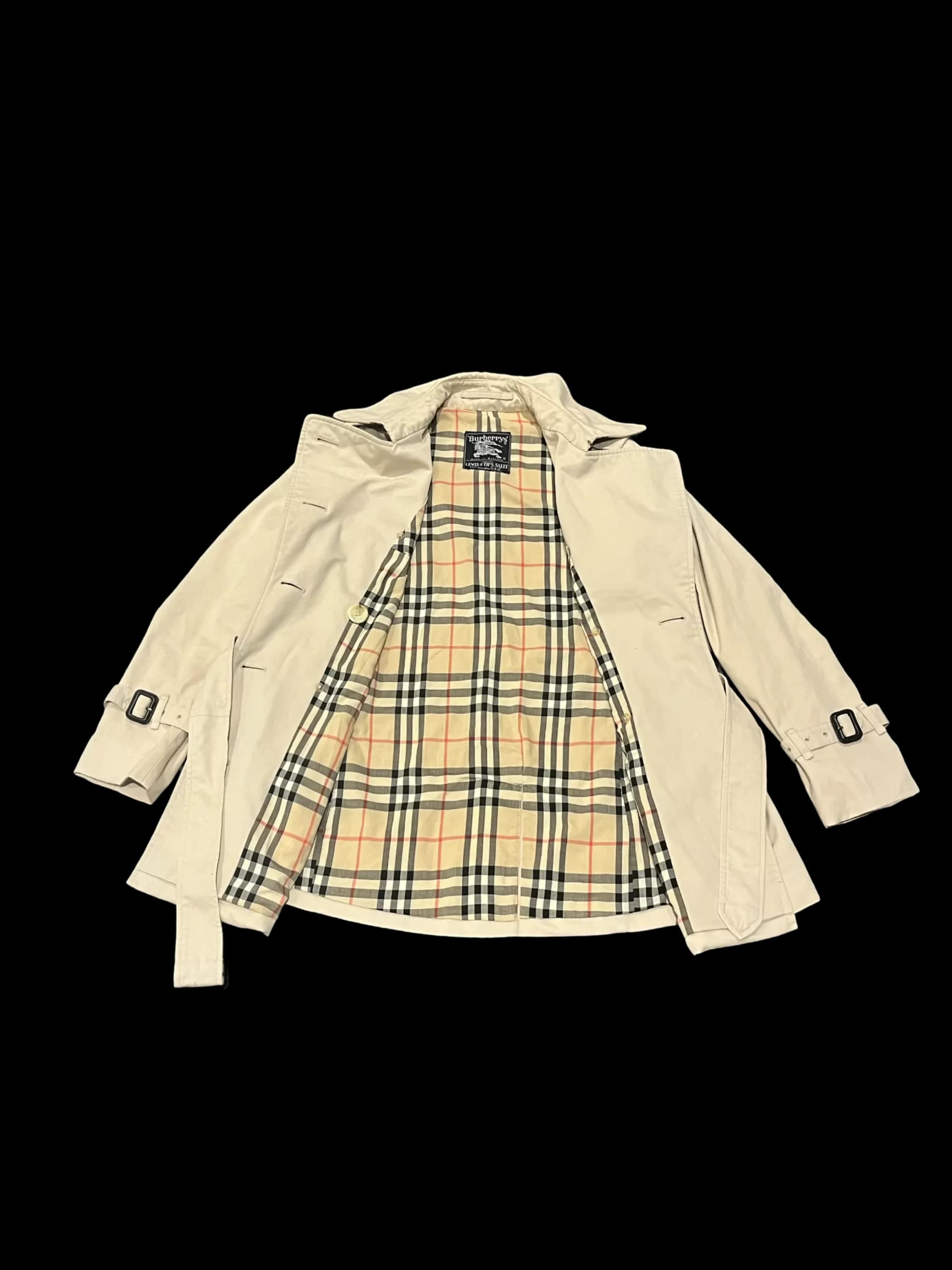 Vintage Short Trench Coat