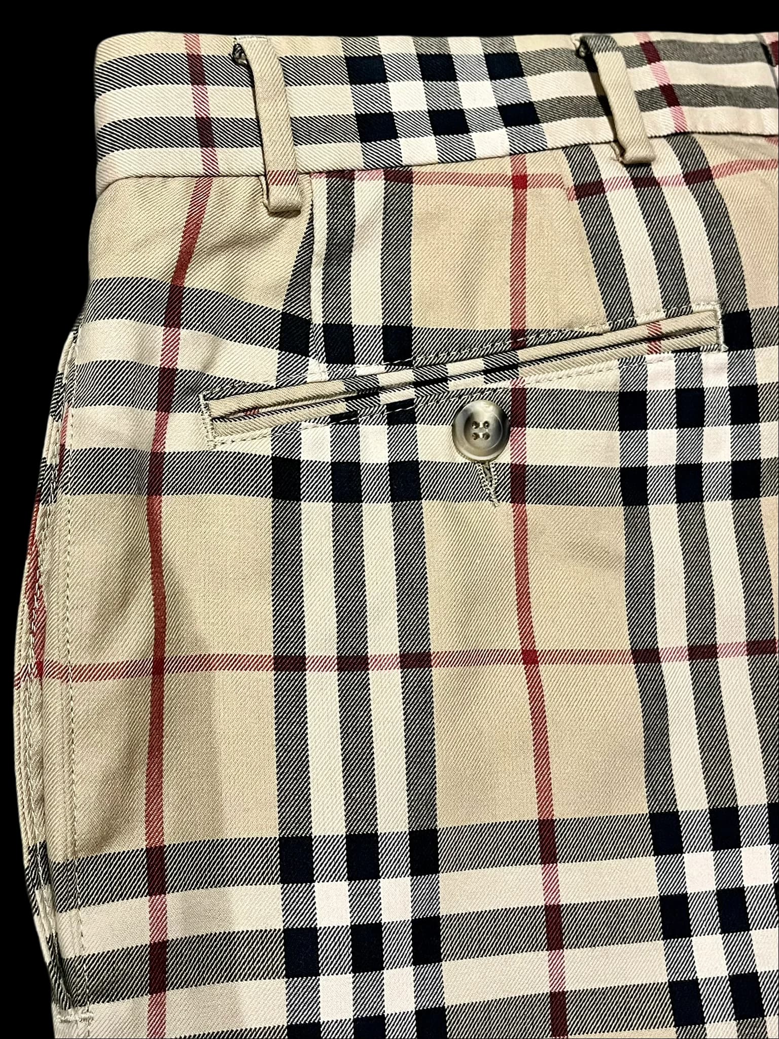 Vintage Nova Check Straight Leg Trousers — thumbnail 4
