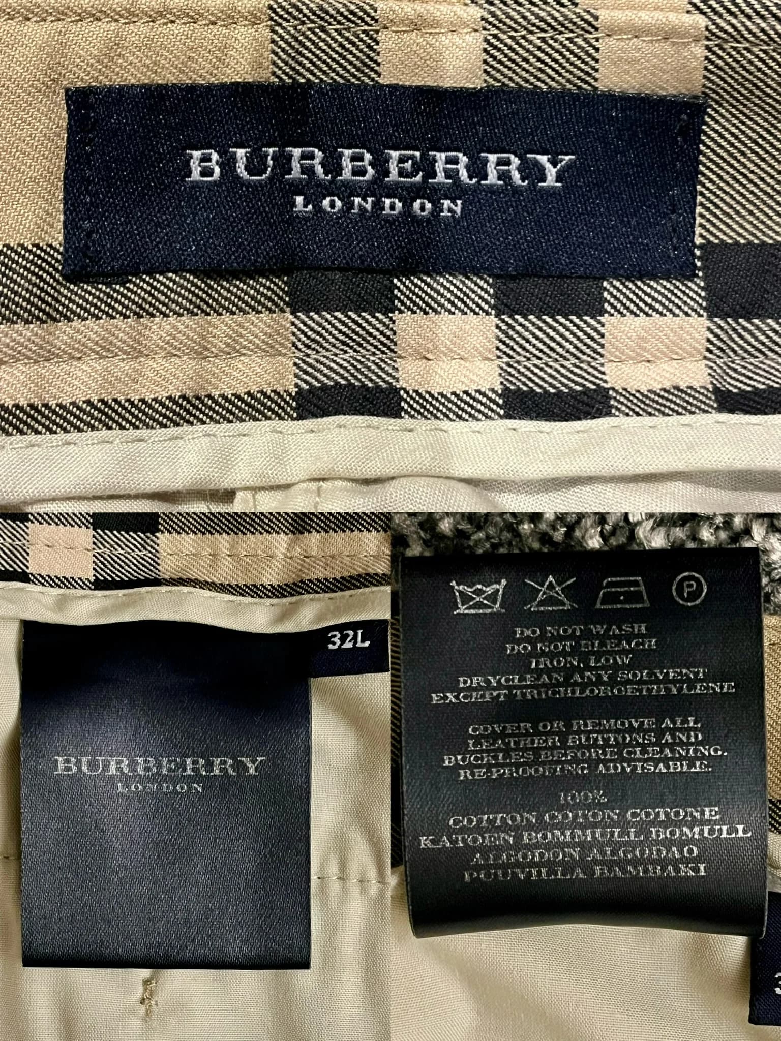 Vintage Nova Check Straight Leg Trousers — thumbnail 5