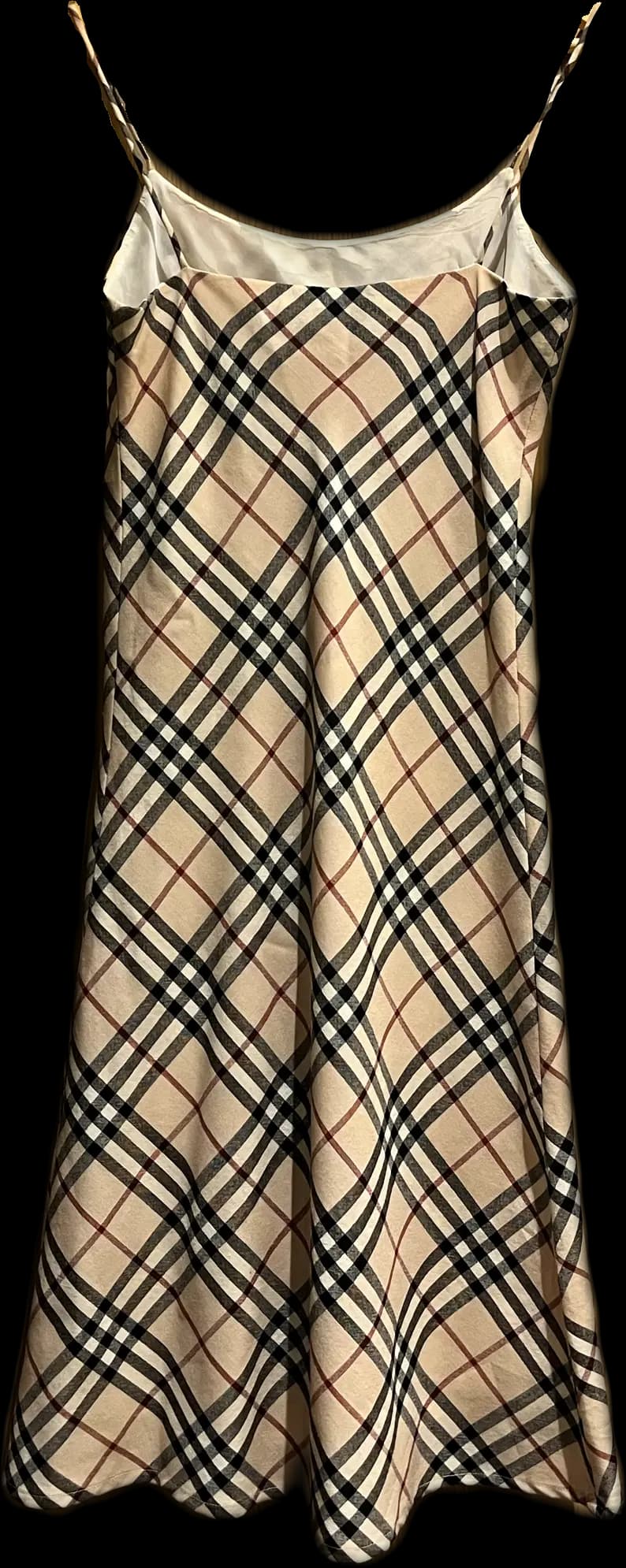 Vintage Check Woolen Dress — thumbnail 4