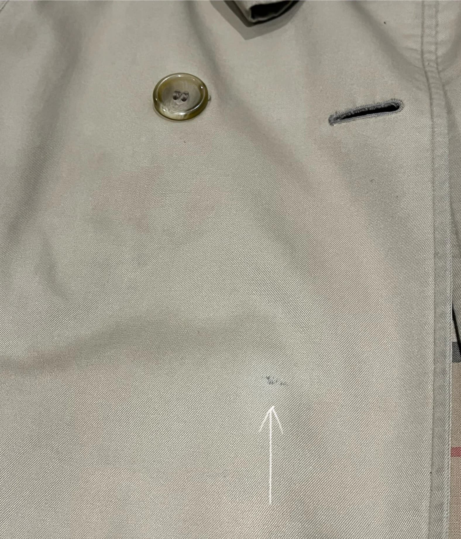 Vintage Double Breasted Trench Coat — thumbnail 7