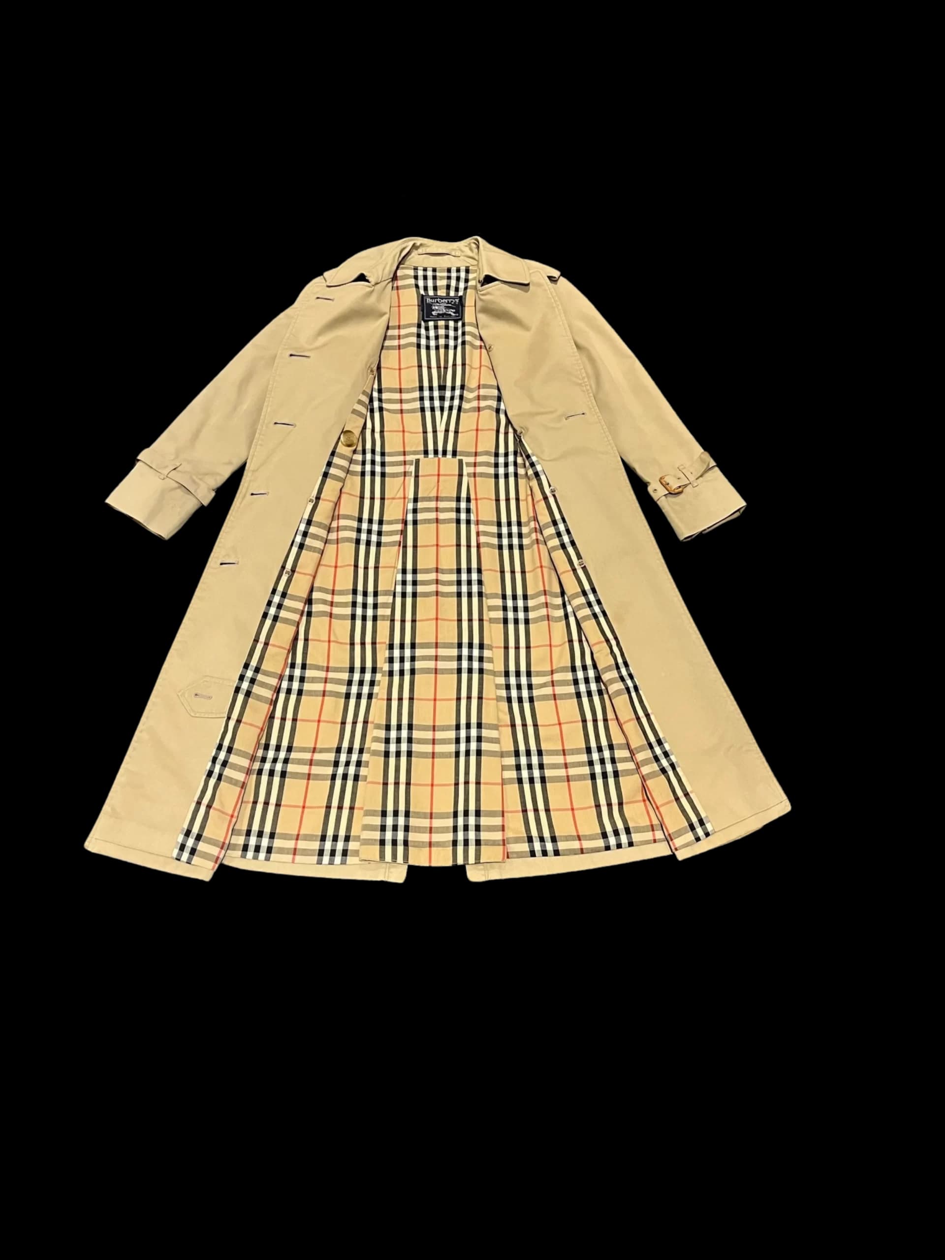 Vintage Double Breasted Trench Coat