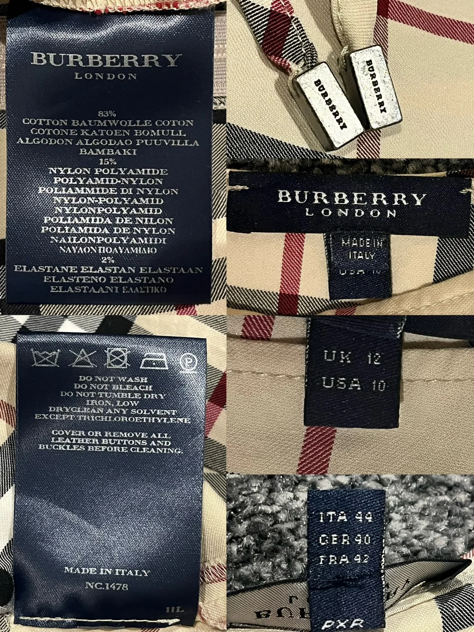 Vintage Check Cotton Dress — thumbnail 5