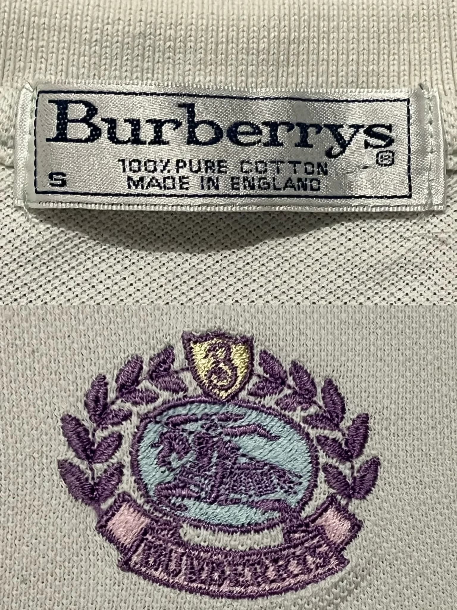 Vintage Classic Logo Cotton Polo Shirt — thumbnail 3