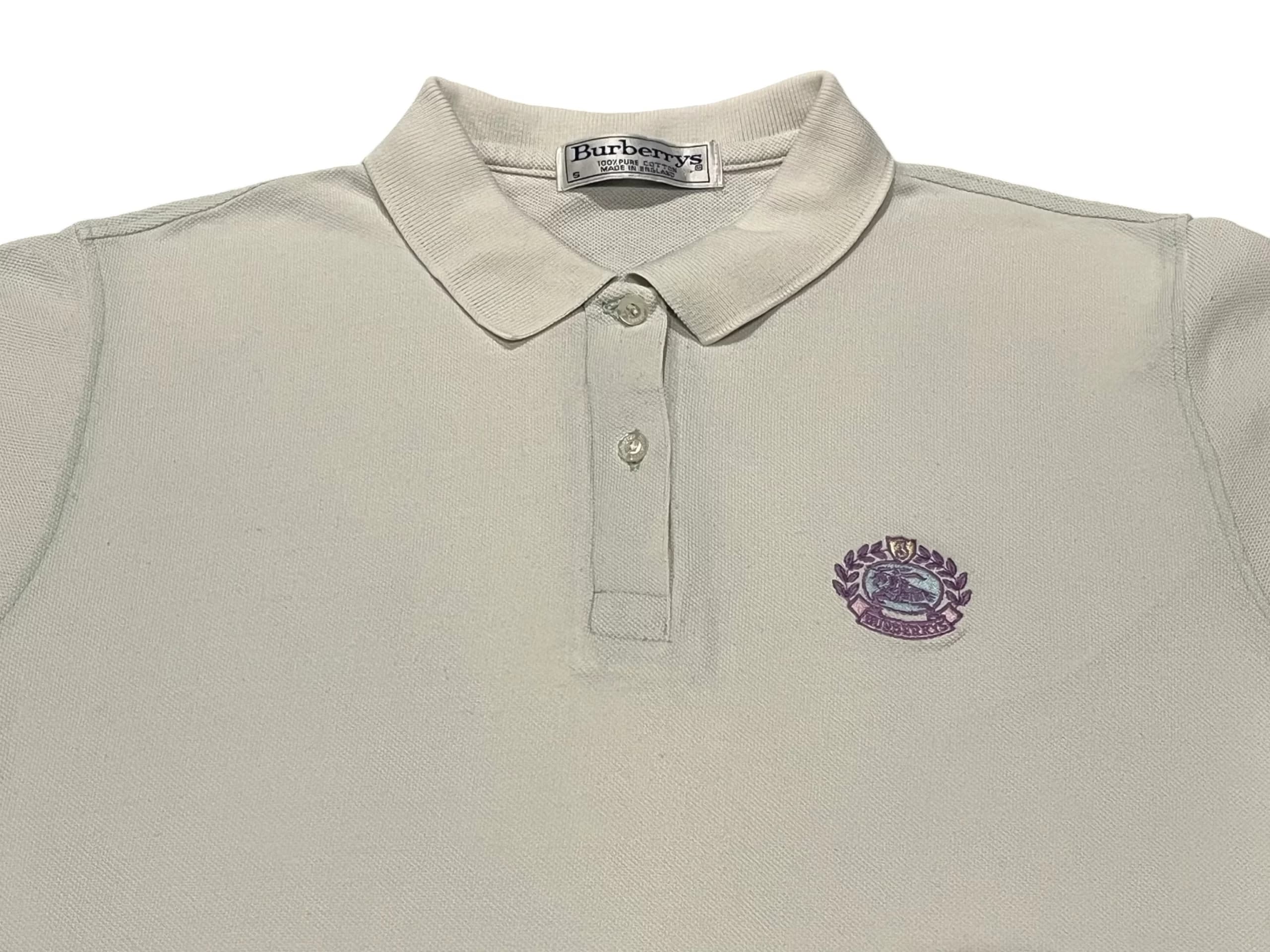 Vintage Classic Logo Cotton Polo Shirt