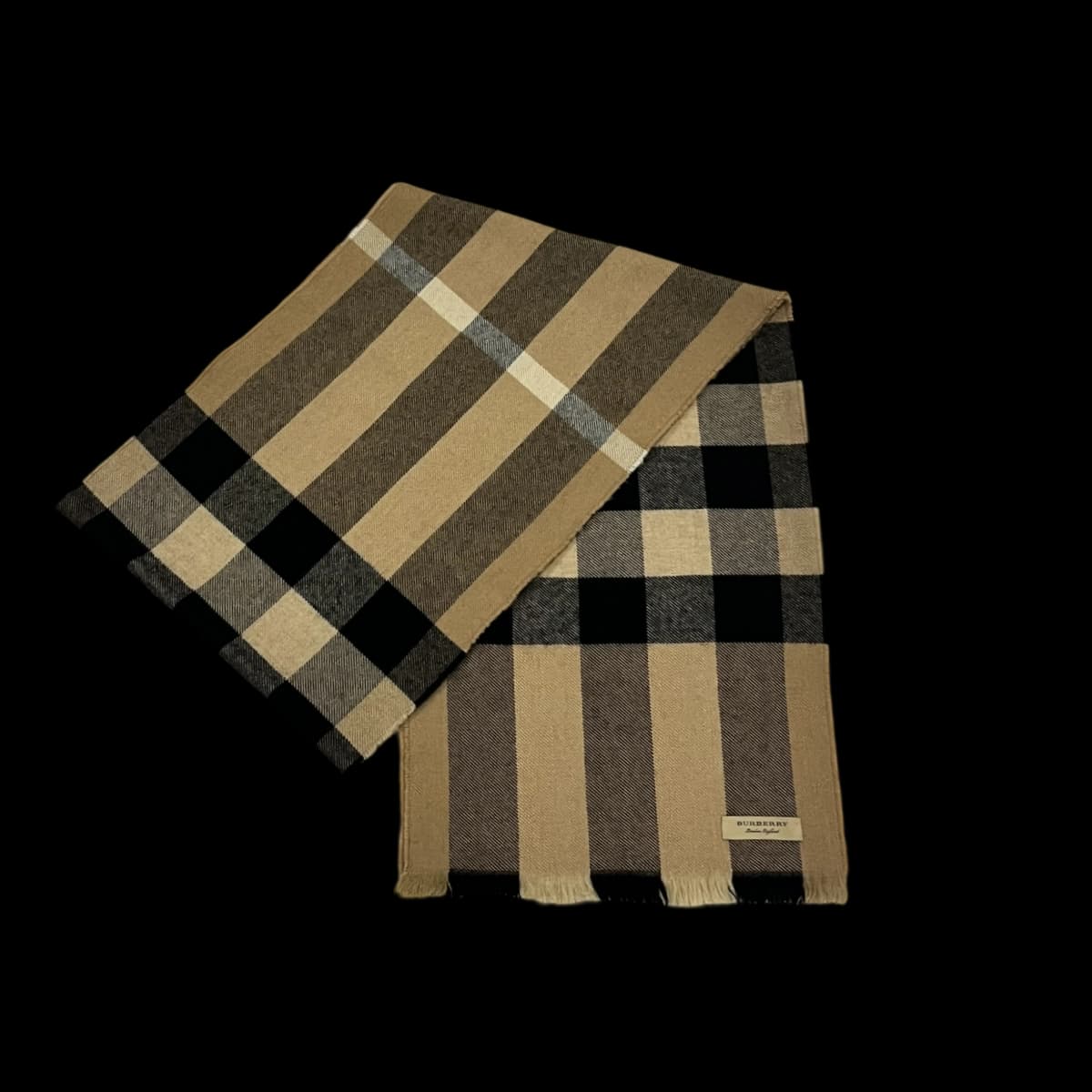 Big Nova Check Long Scarf