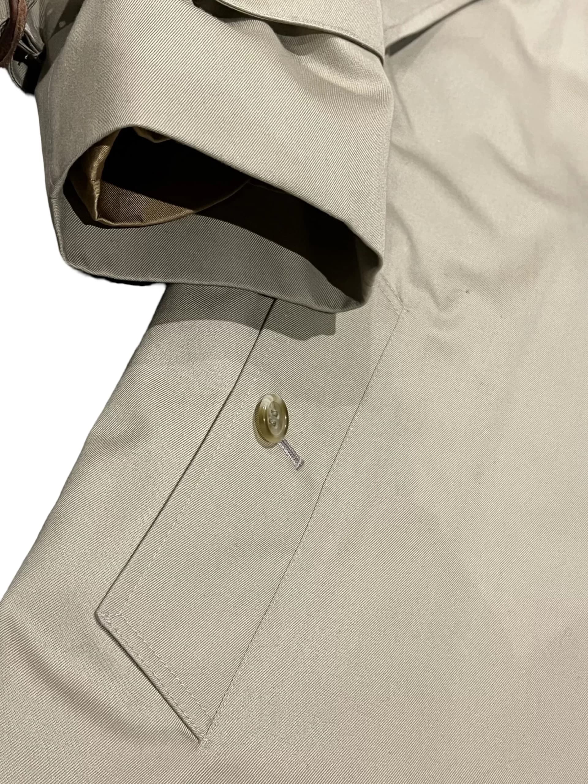 Classic Single Breasted Belt Long Trench Coat — thumbnail 7