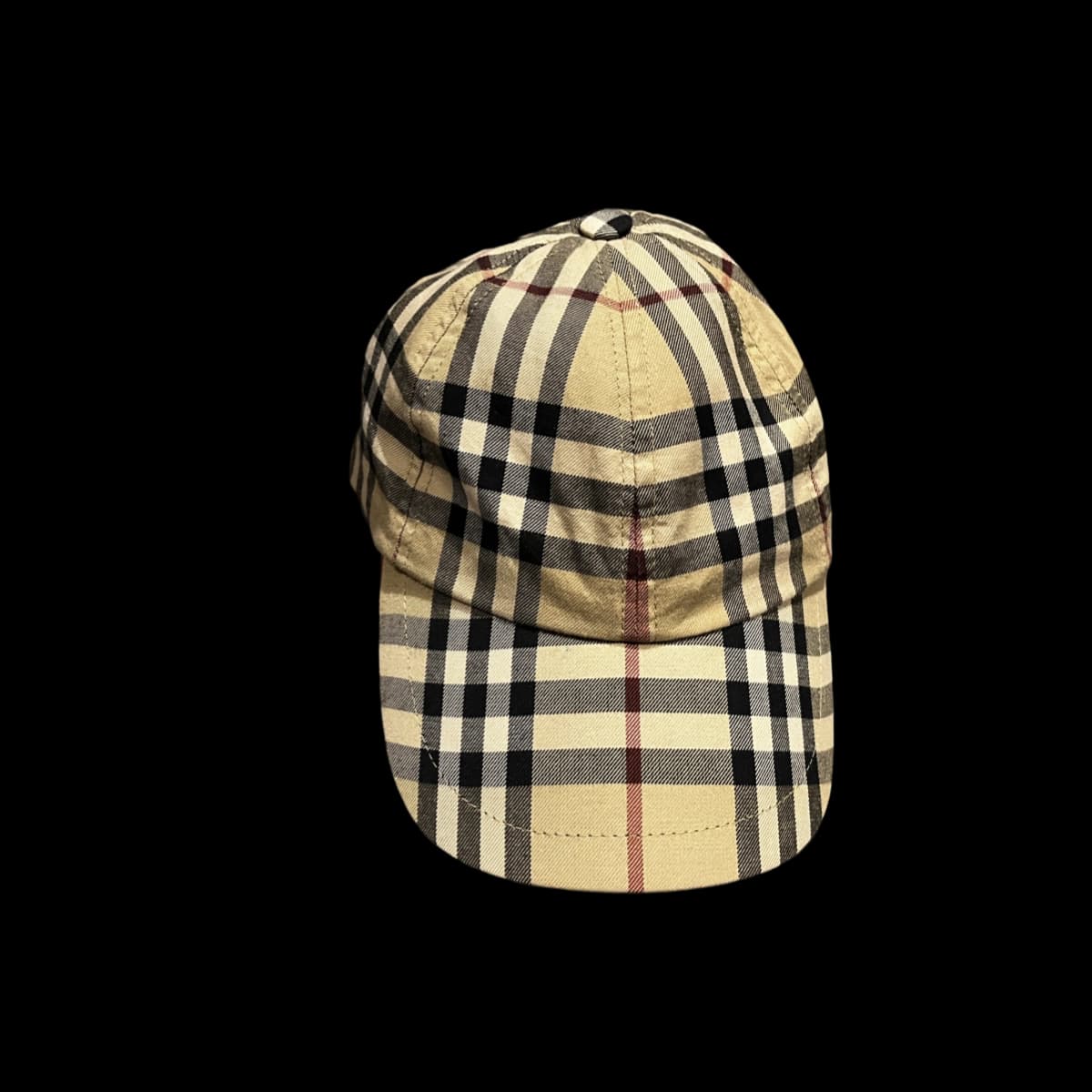 Classic Check Cotton Baseball Cap