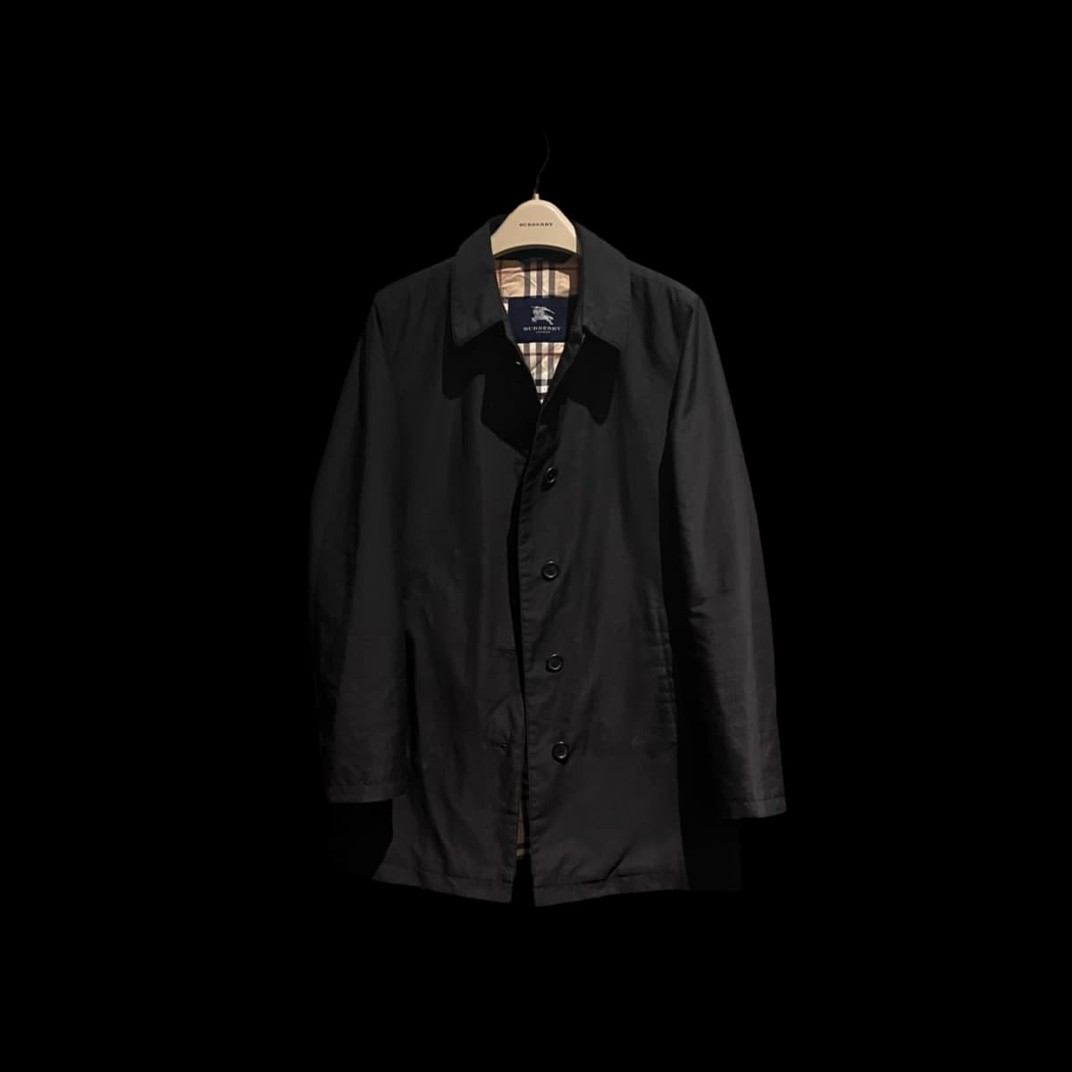 Single Breasted Mid-Length Car Coat