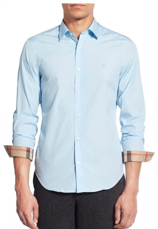 Burberry Stretch-Cotton Shirt