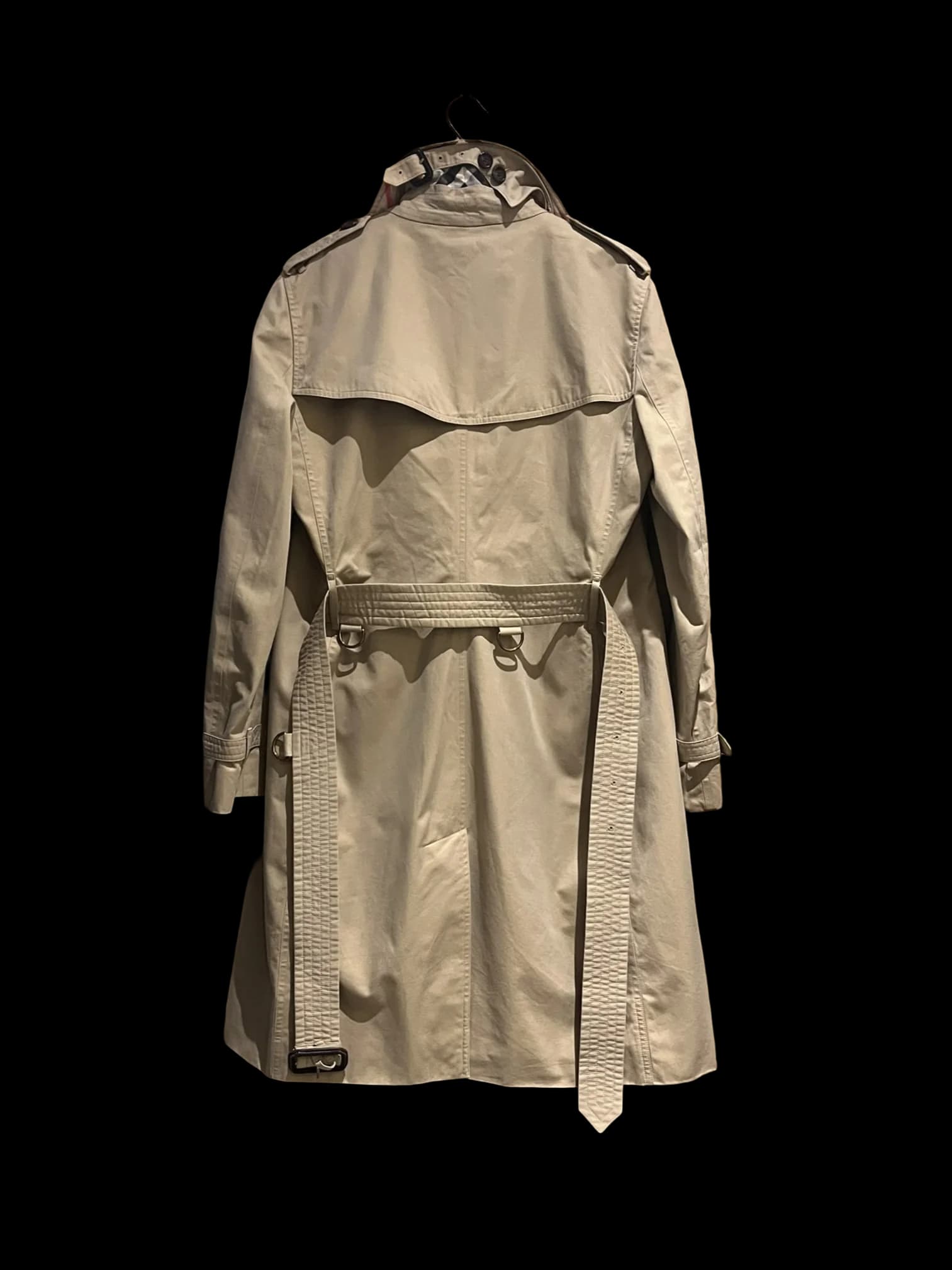 The Kensington - Classic Long Trench Coat — thumbnail 4
