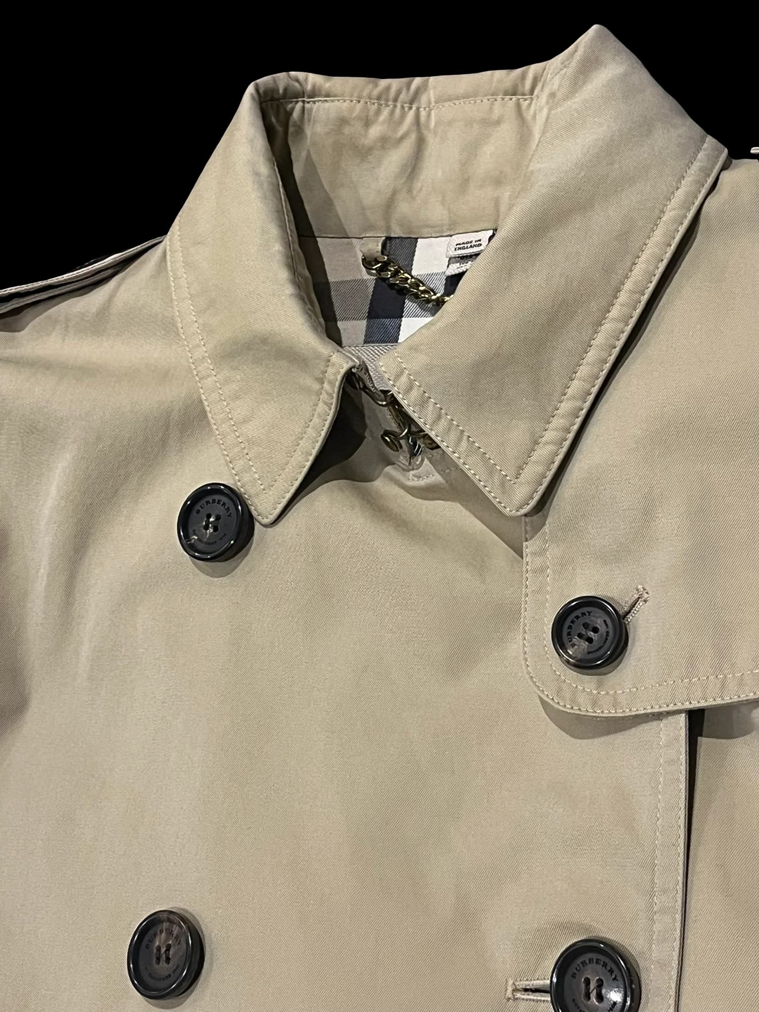 The Kensington - Classic Long Trench Coat — thumbnail 6