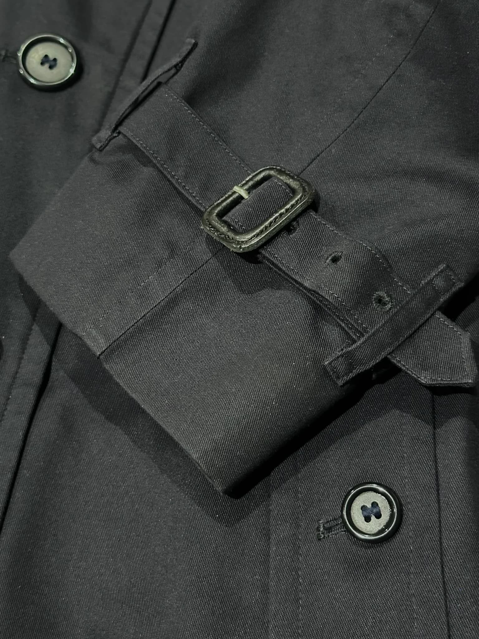 Classic Double Breasted Long Trench Coat — thumbnail 9