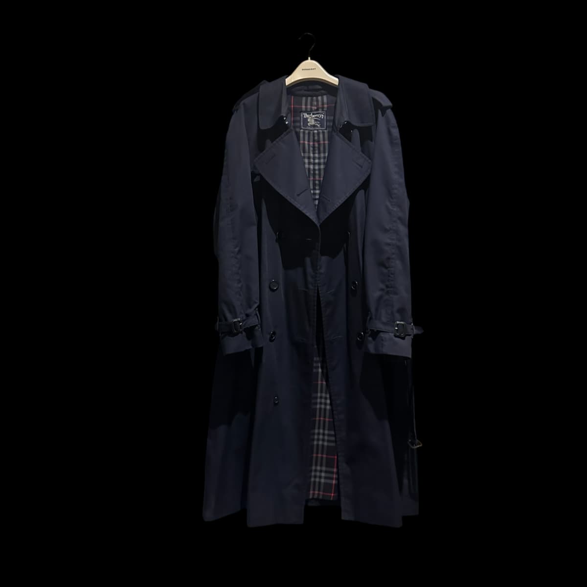 Classic Double Breasted Long Trench Coat