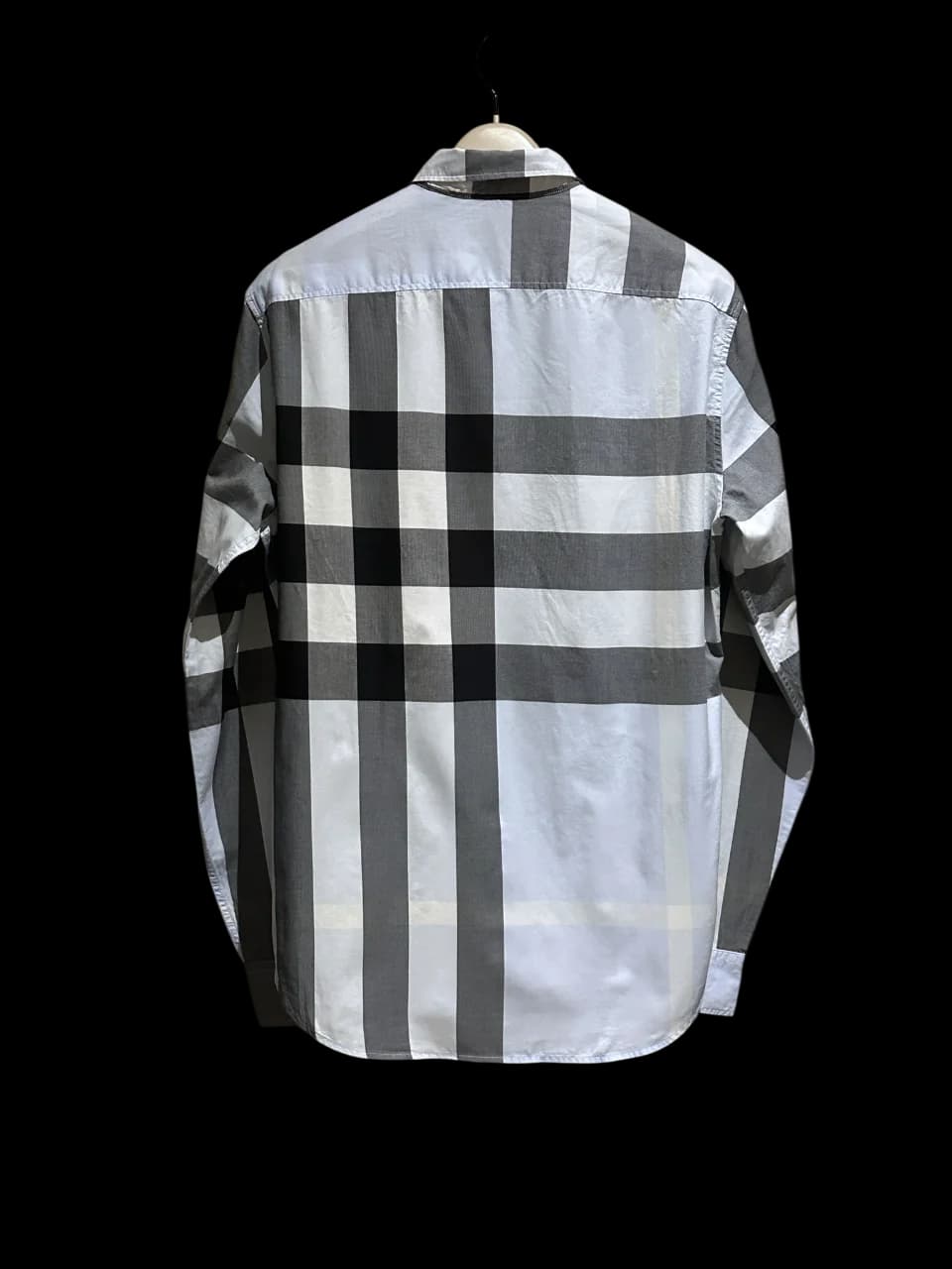 Classic light blue Check Patterned Shirt