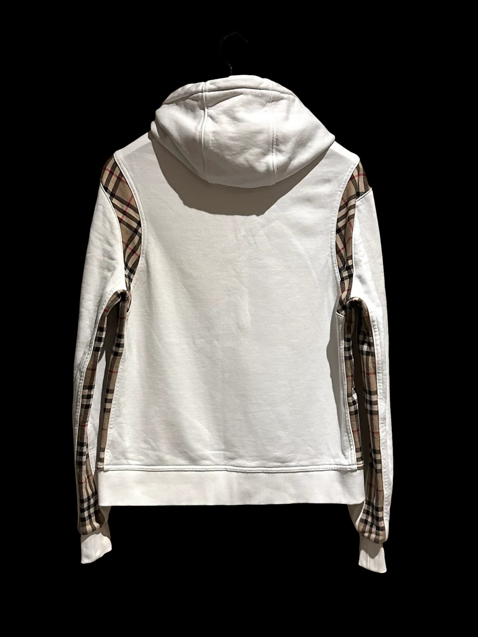 Classic Check Panel Hoodie