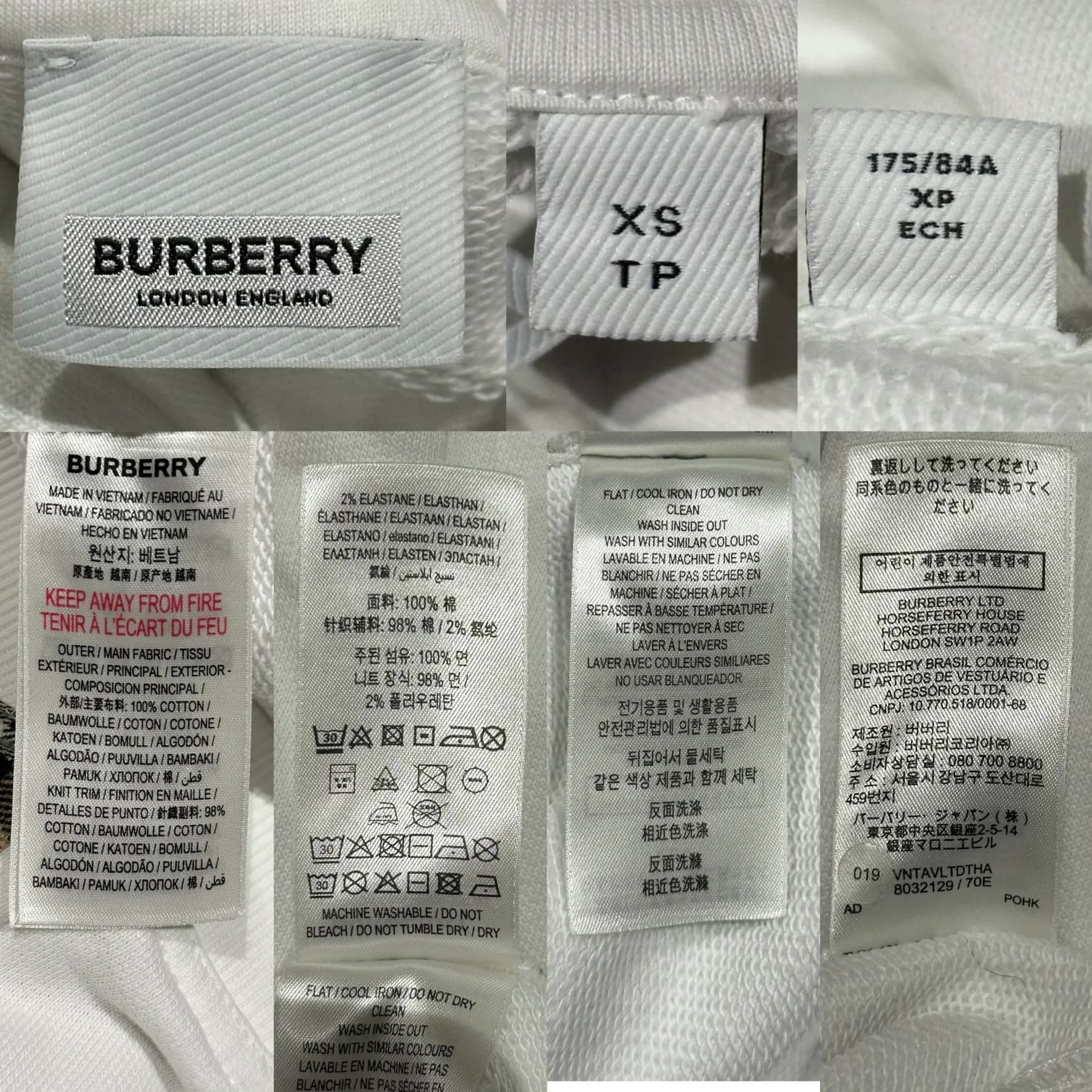 Classic Check Panel Hoodie — thumbnail 4