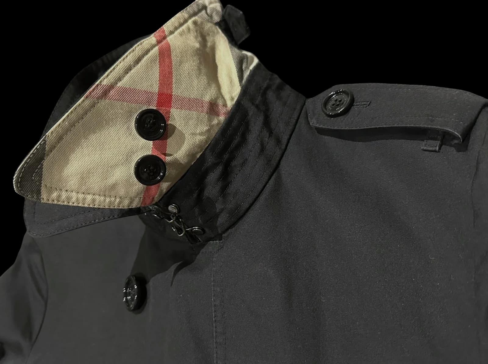 Classic Double Breasted Mid-Length Trench Coat — thumbnail 5