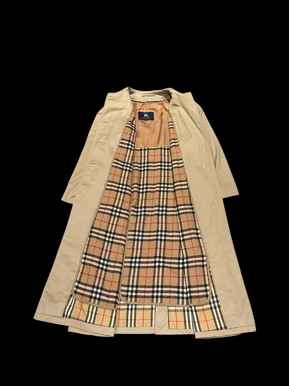 Long Car Coat with Extra Pure Wool Lining