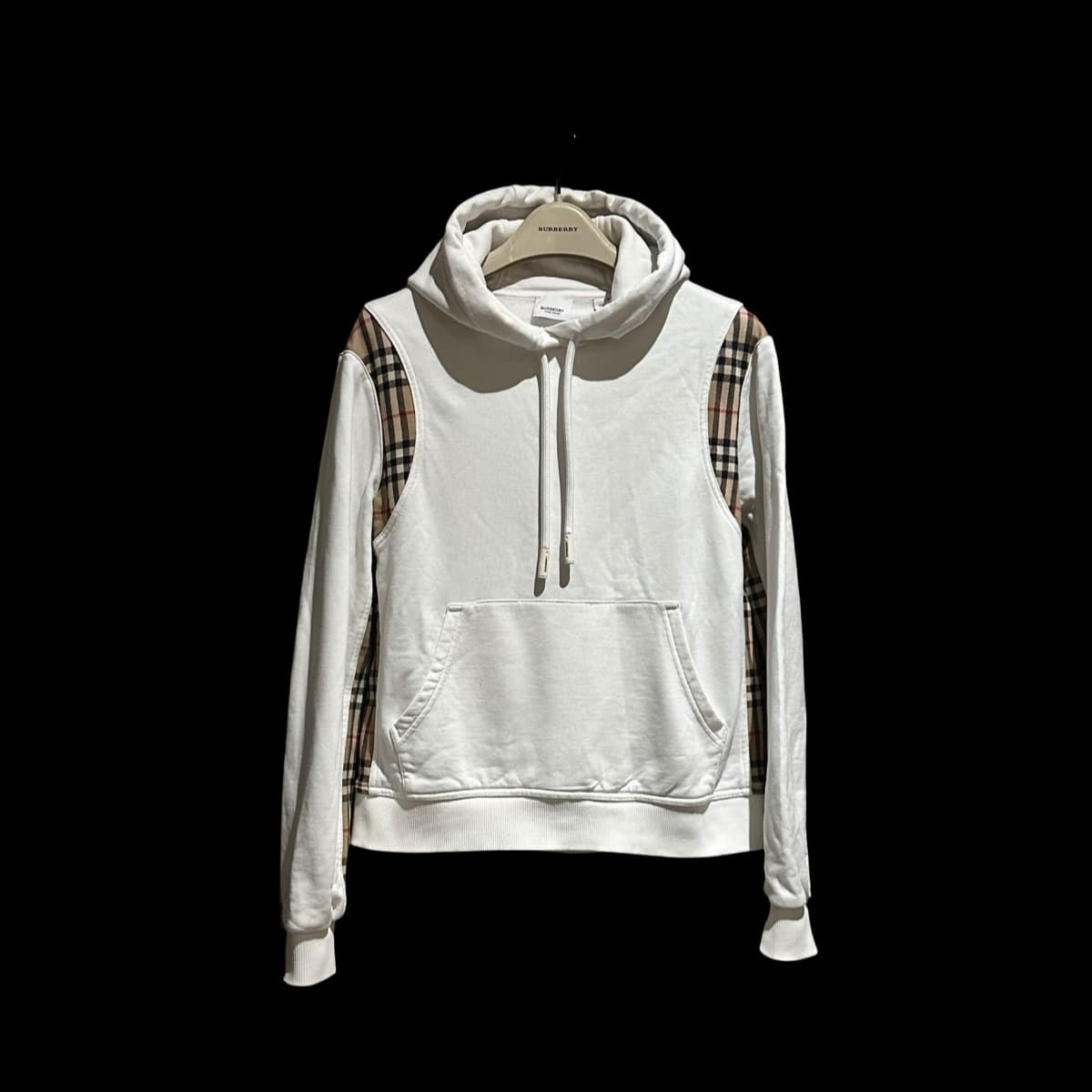 Classic Check Panel Hoodie
