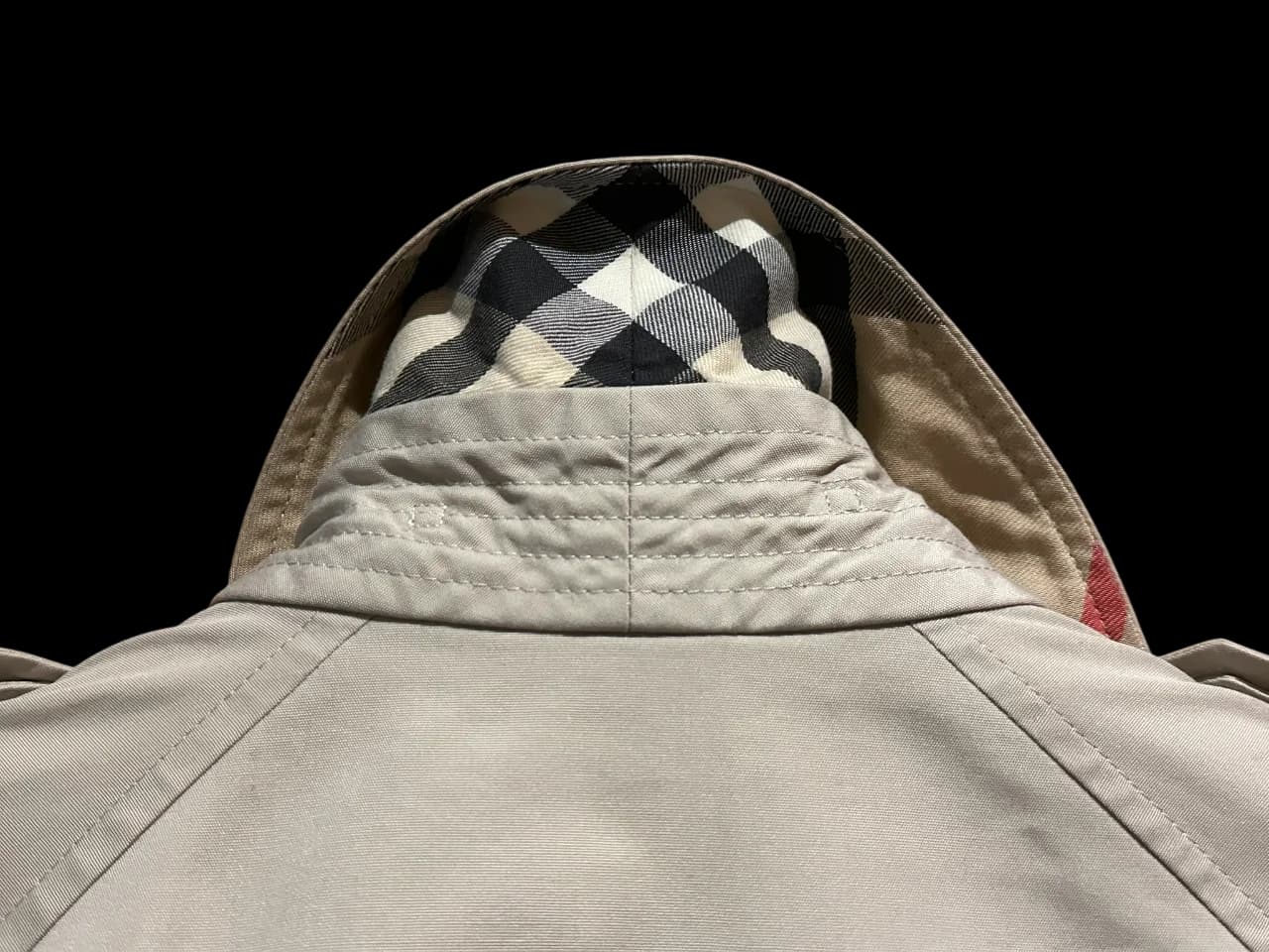 Classic Double Breasted Mid-Length Trench Coat — thumbnail 6
