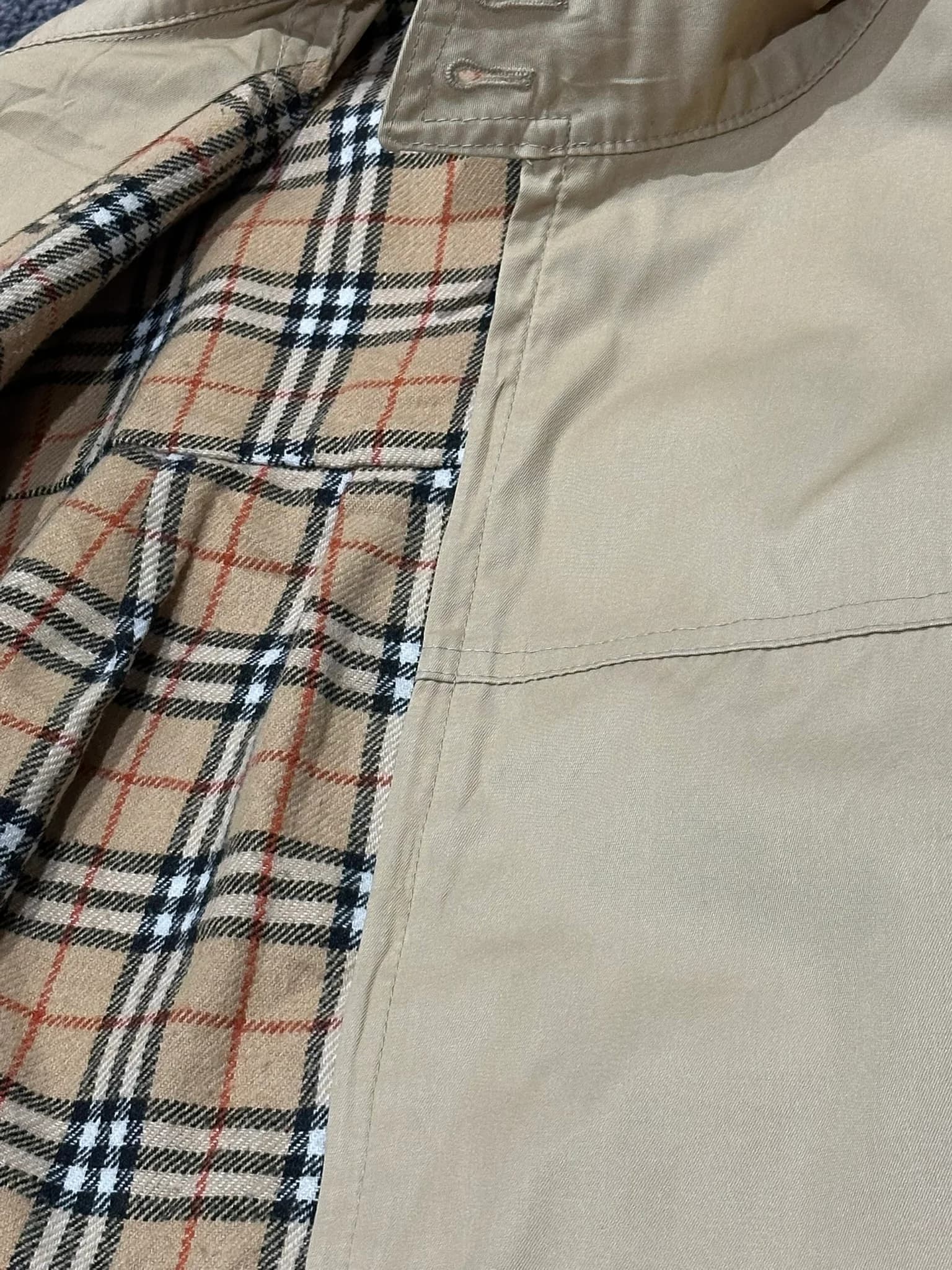 Classic Harrington Jacket with Wool Lining — thumbnail 4