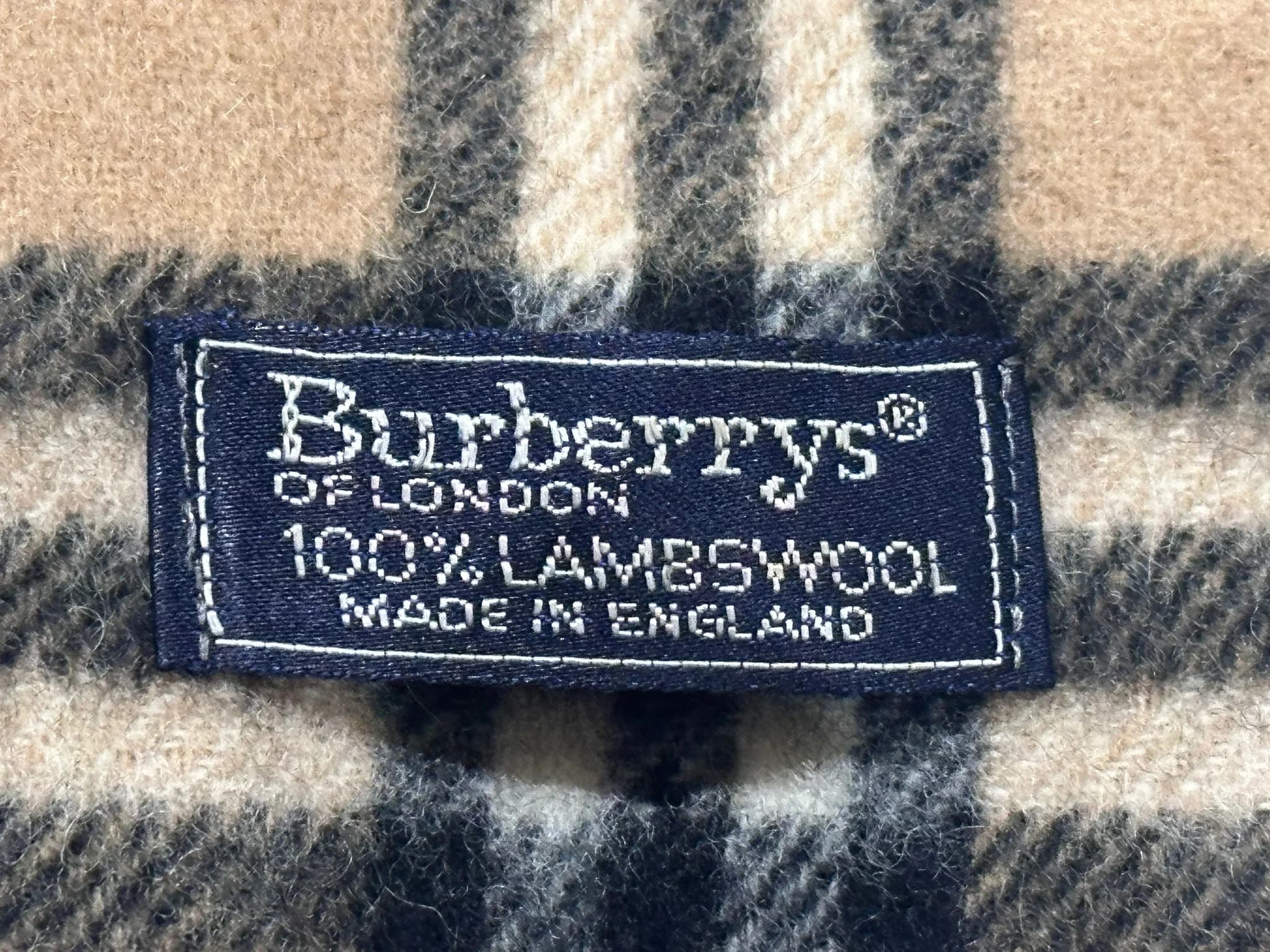 Classic Check Lambswool Scarf — thumbnail 3