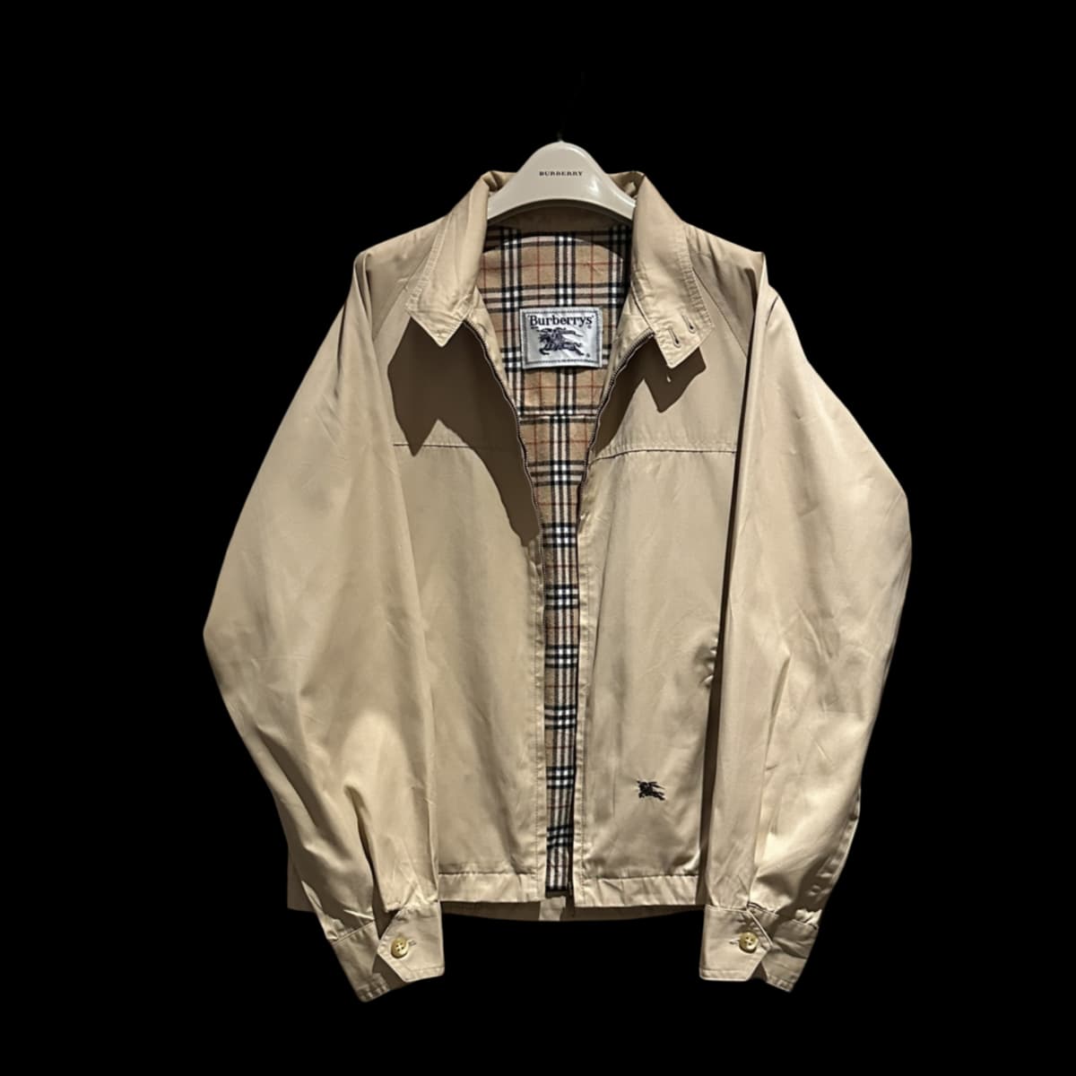 Classic Harrington Jacket with Wool Lining