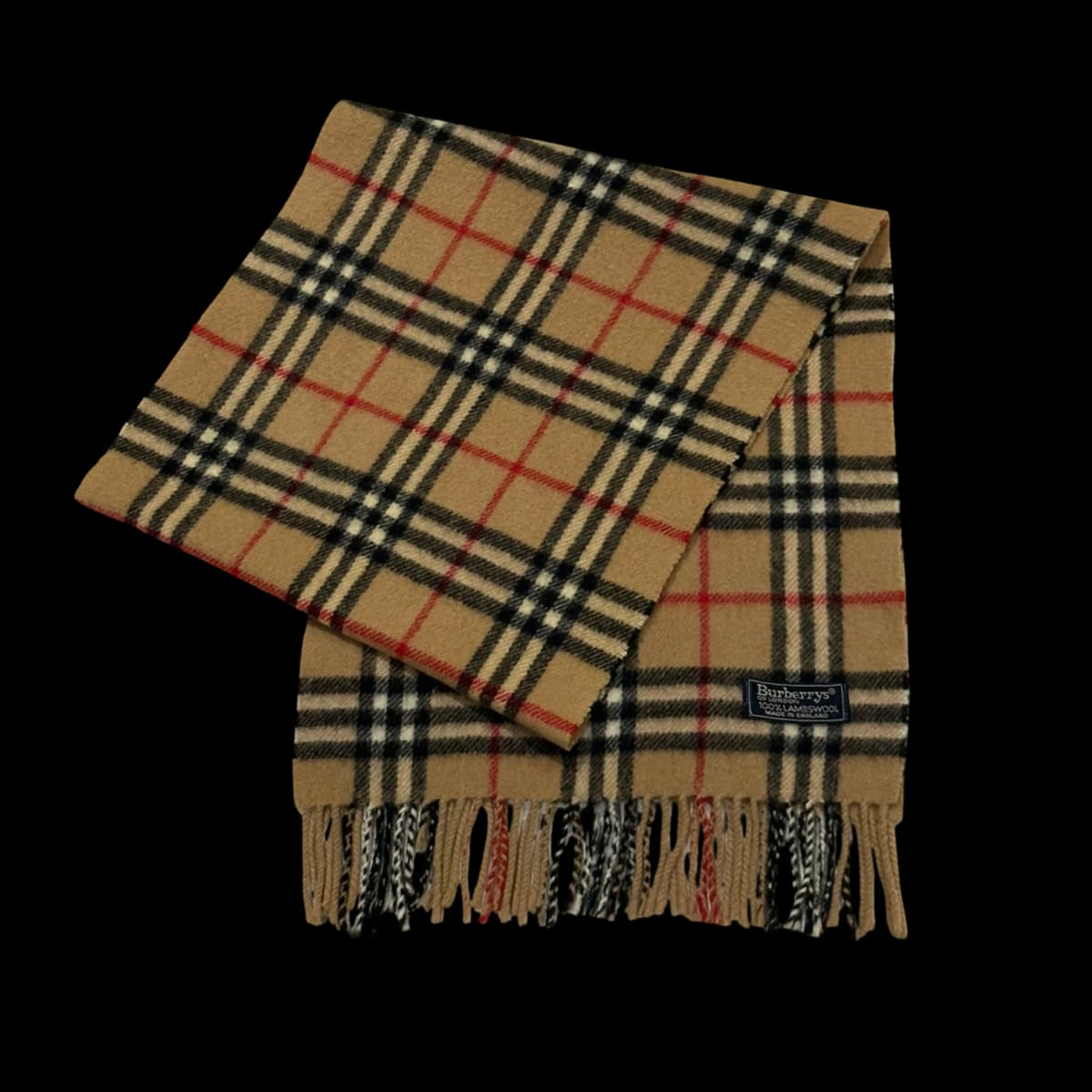 Classic Check Lambswool Scarf