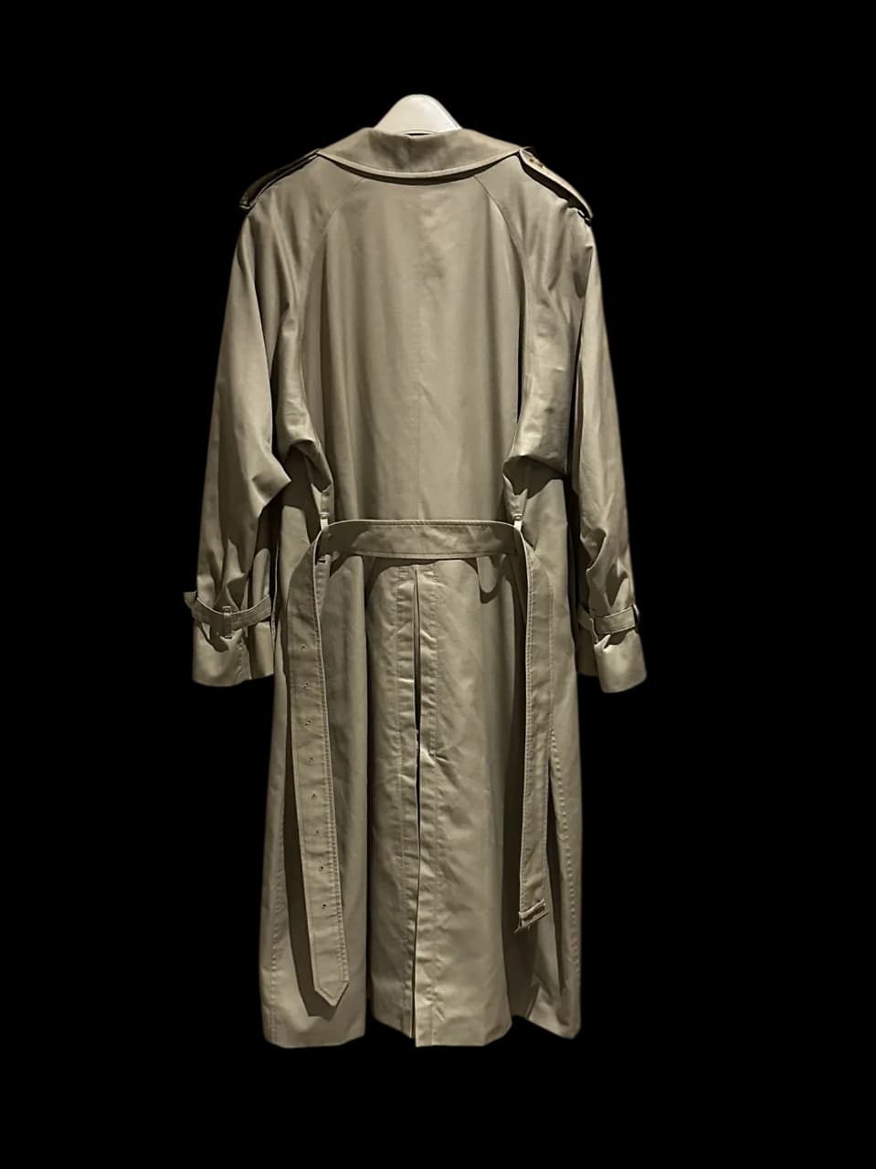 Classic Double Breasted Long Trench Coat — thumbnail 3