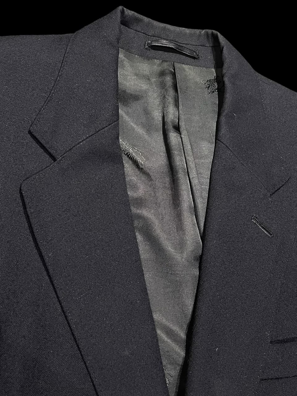 Golden Buttons Wool Blazer — thumbnail 4