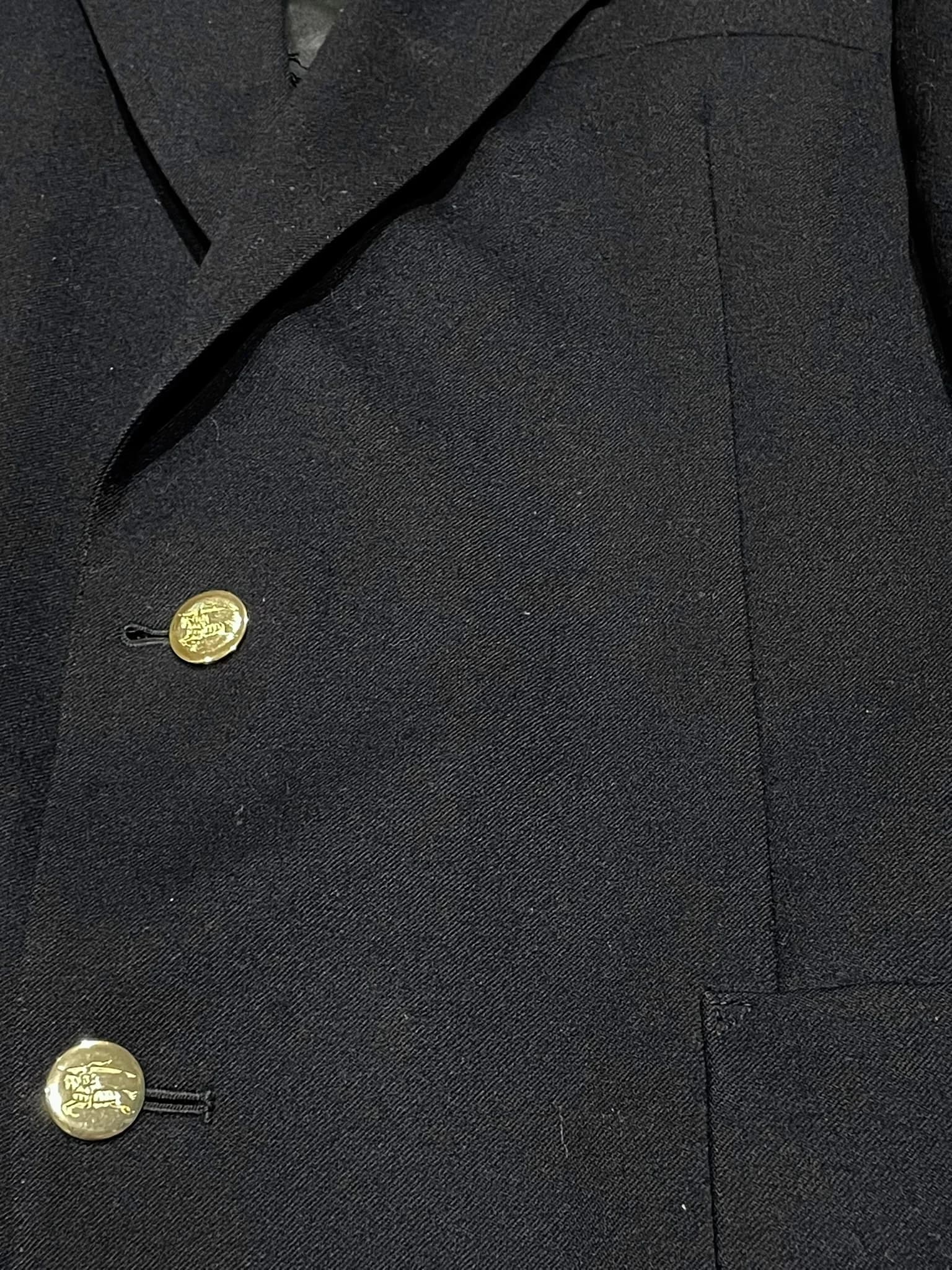 Golden Buttons Wool Blazer — thumbnail 5