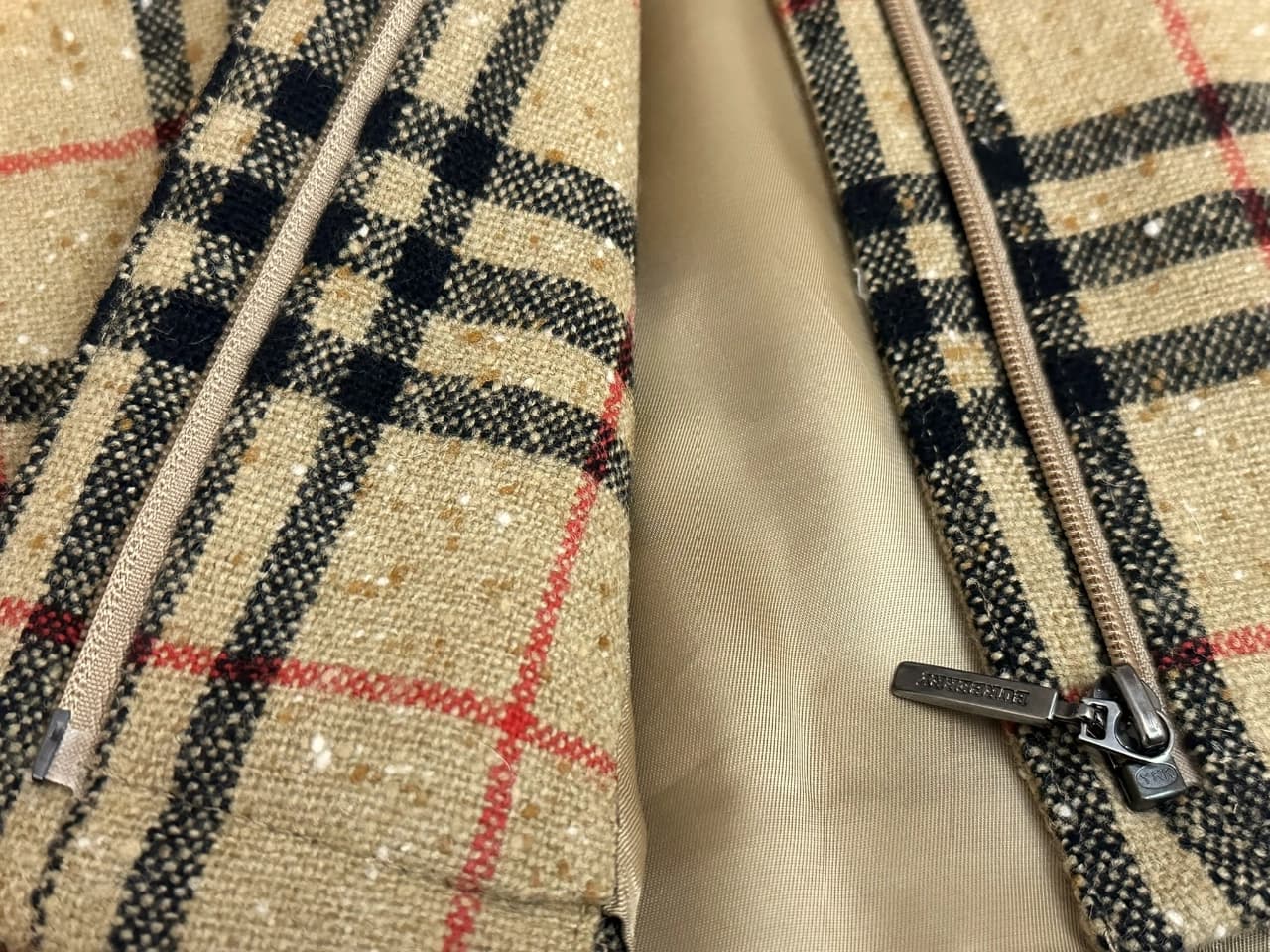 Classic Check Donegal Tweed Wool Jacket — thumbnail 5