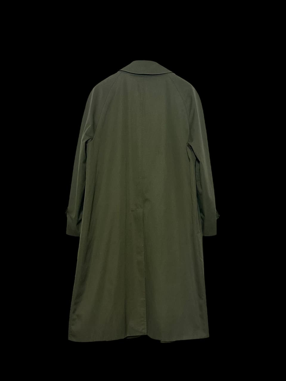 Classic Single Breasted Long Car Coat — thumbnail 3