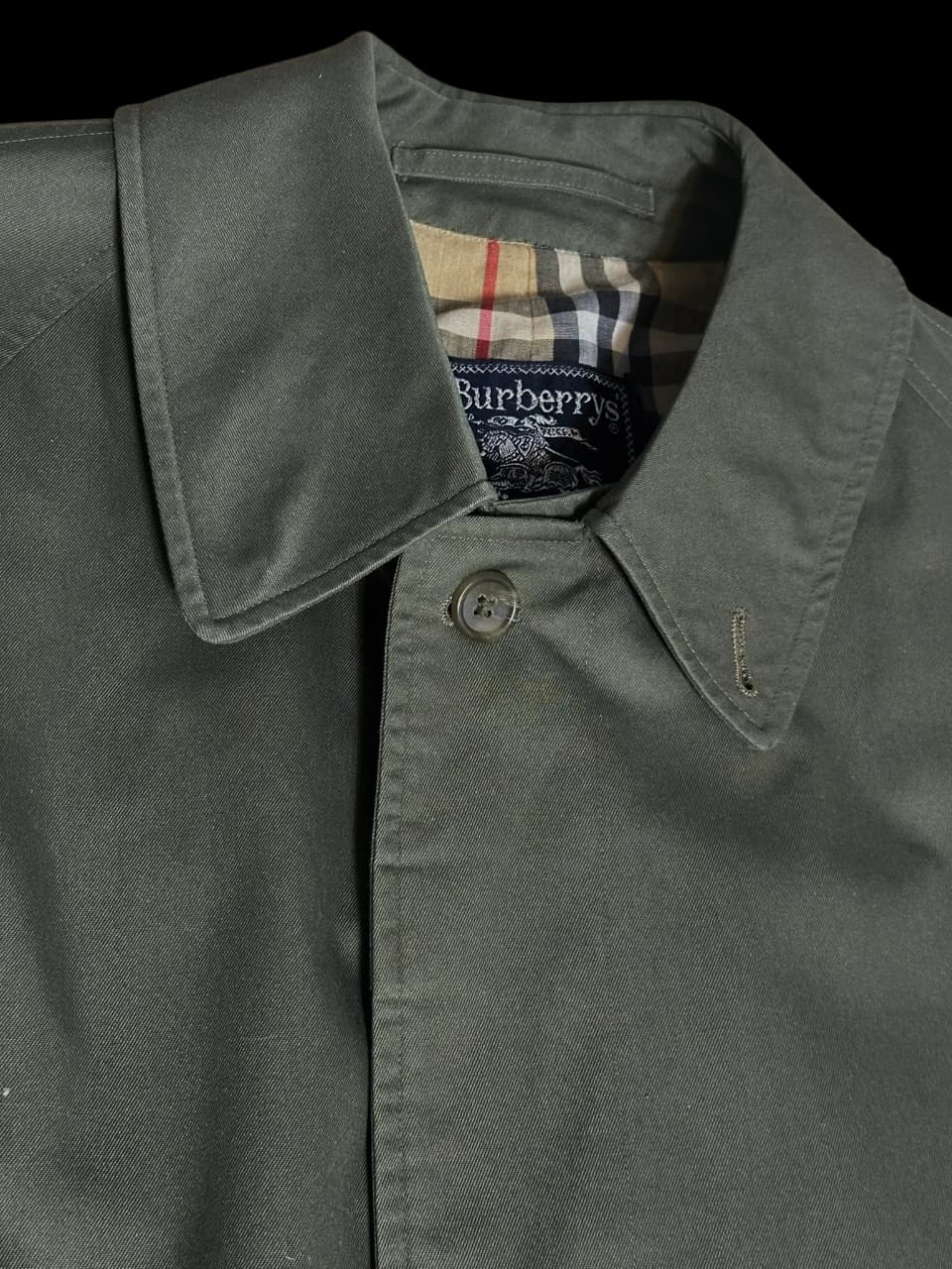 Classic Single Breasted Long Car Coat — thumbnail 4