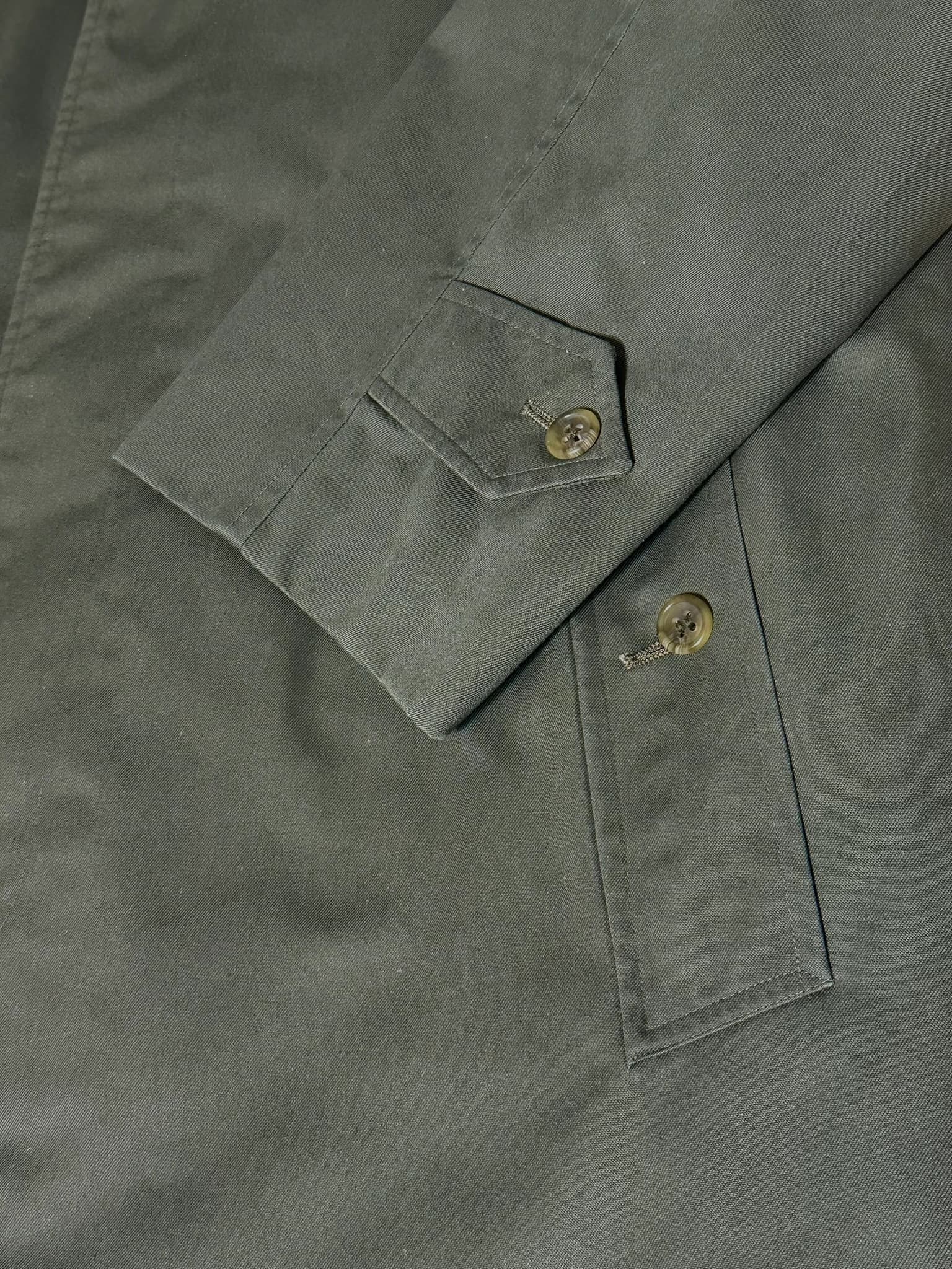 Classic Single Breasted Long Car Coat — thumbnail 5