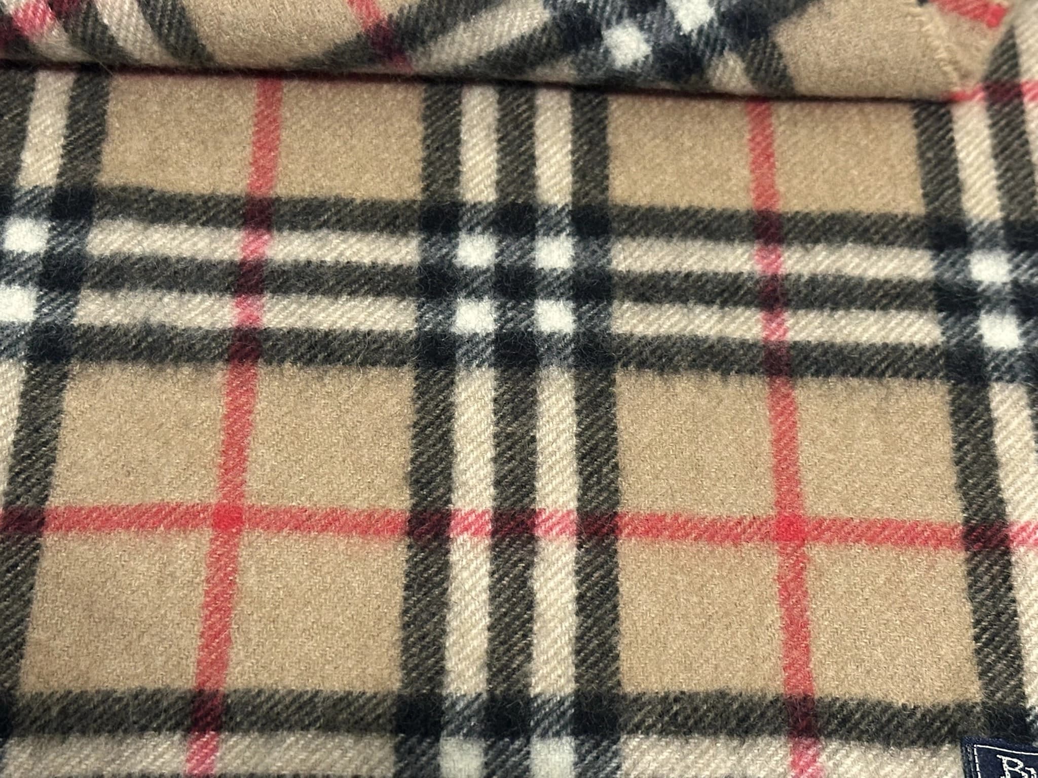 Classic Check Cashmere  Scarf