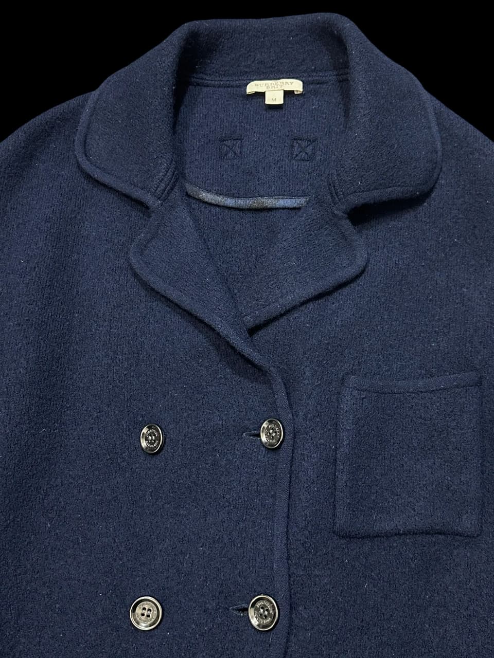 Pure Merino Wool Double Breasted Jacket — thumbnail 4