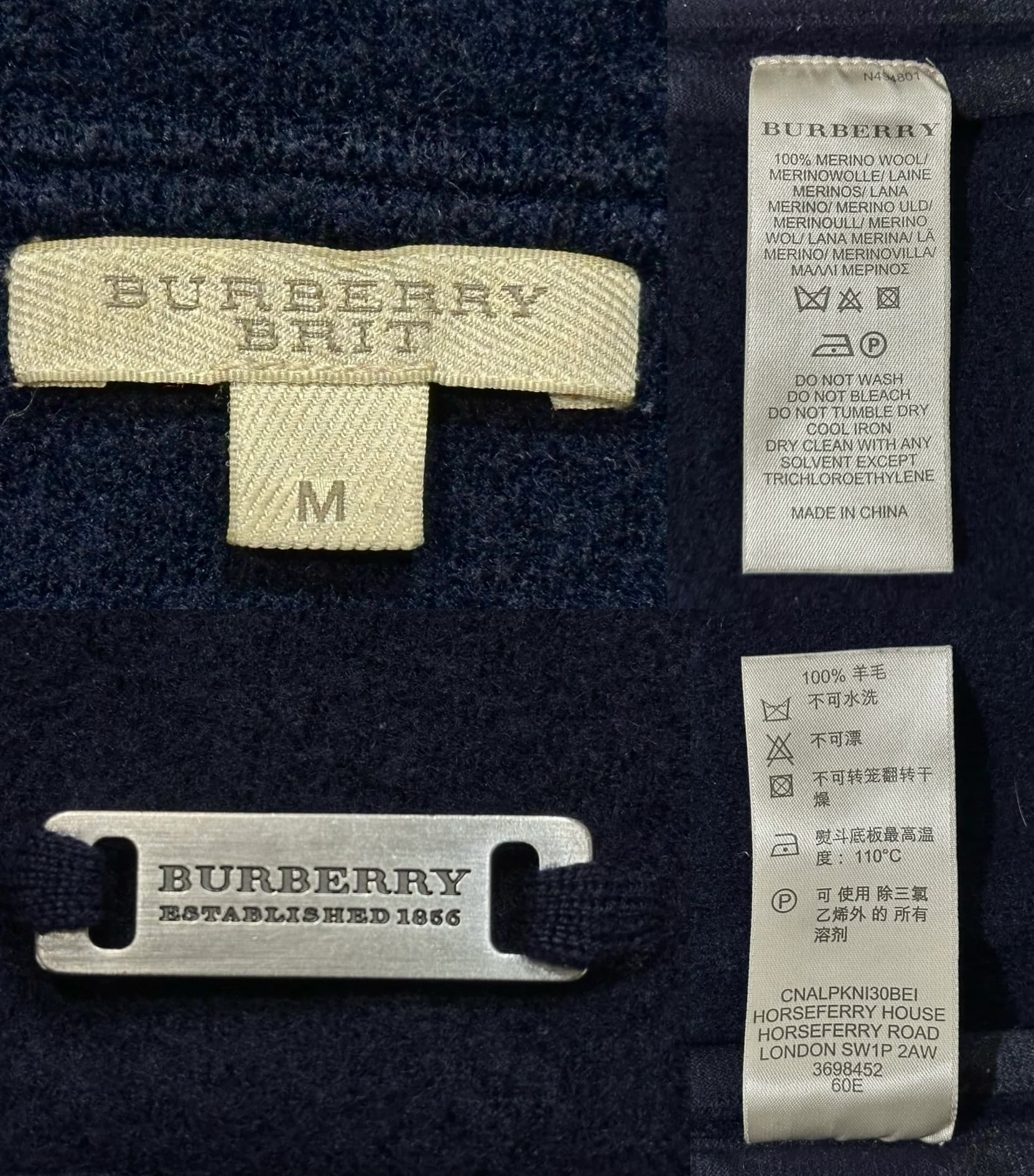 Pure Merino Wool Double Breasted Jacket — thumbnail 7