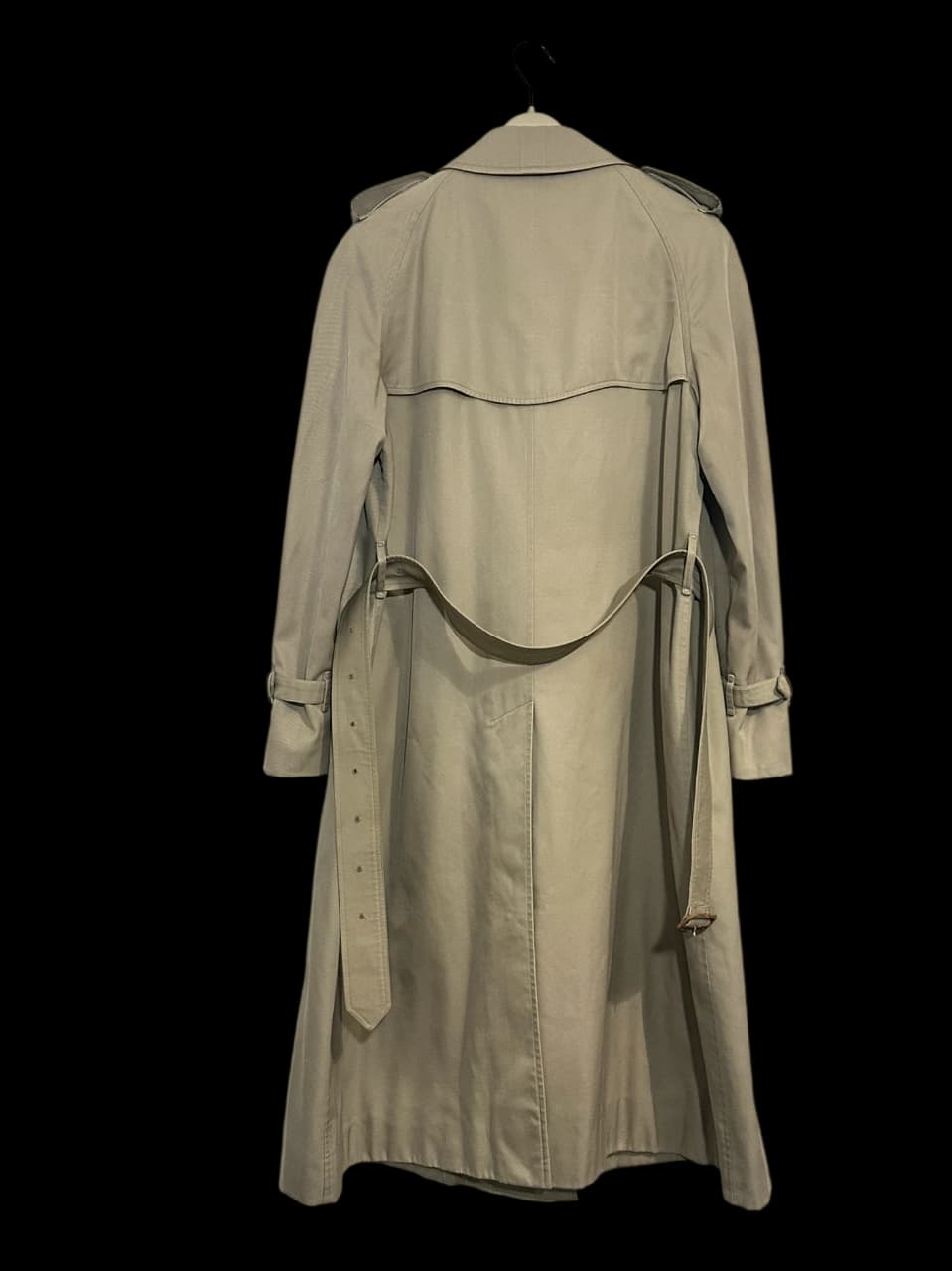 Classic Double Breasted Long Trench Coat — thumbnail 3