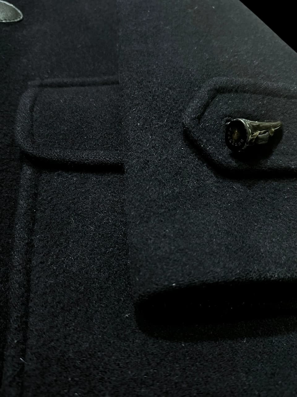 Classic Pure Wool Duffle Coat — thumbnail 6
