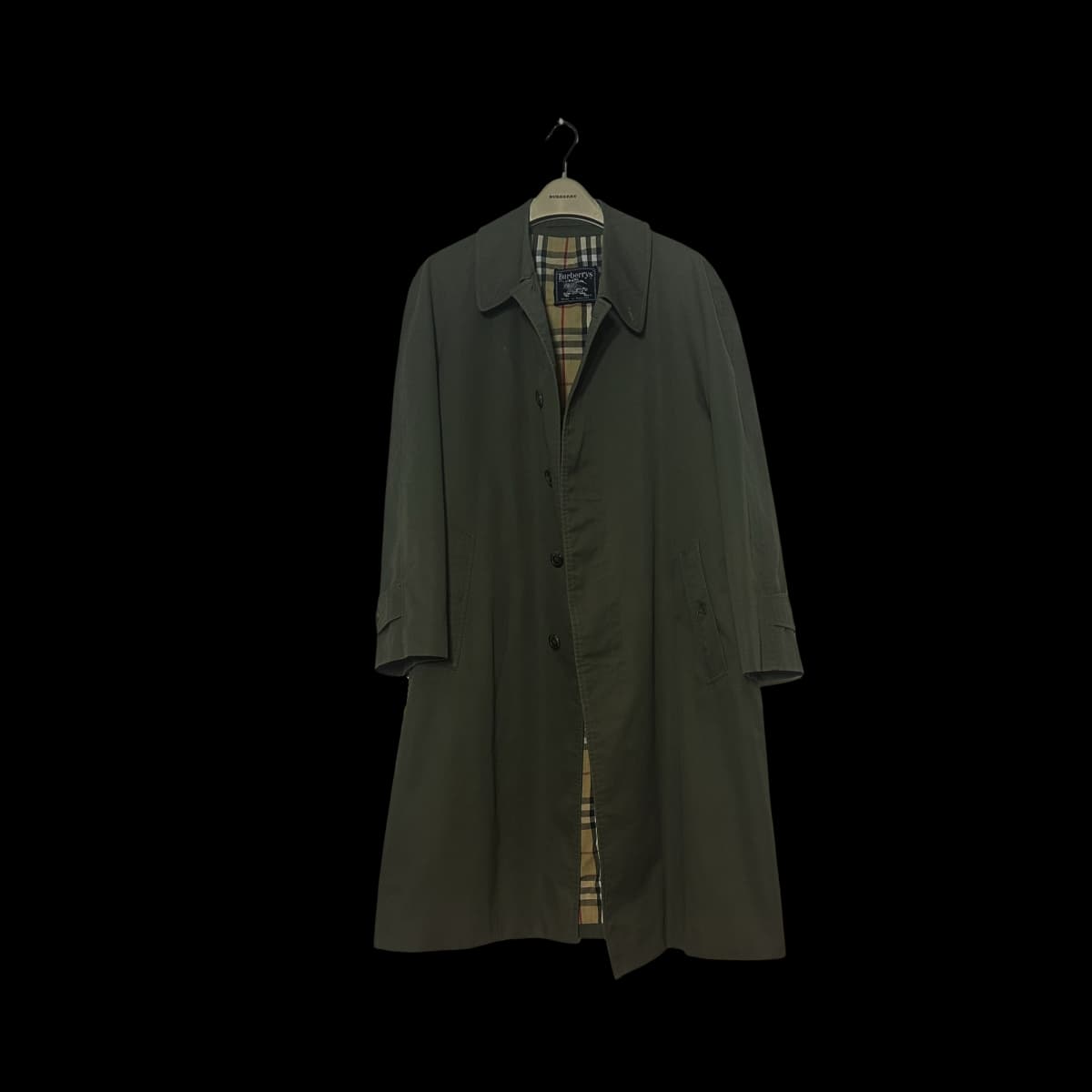 Classic Single Breasted Long Car Coat