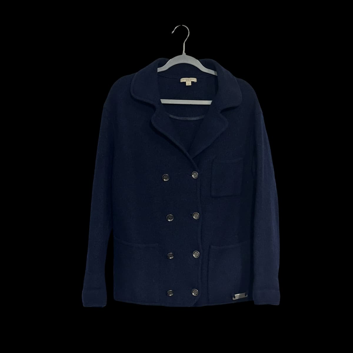 Pure Merino Wool Double Breasted Jacket