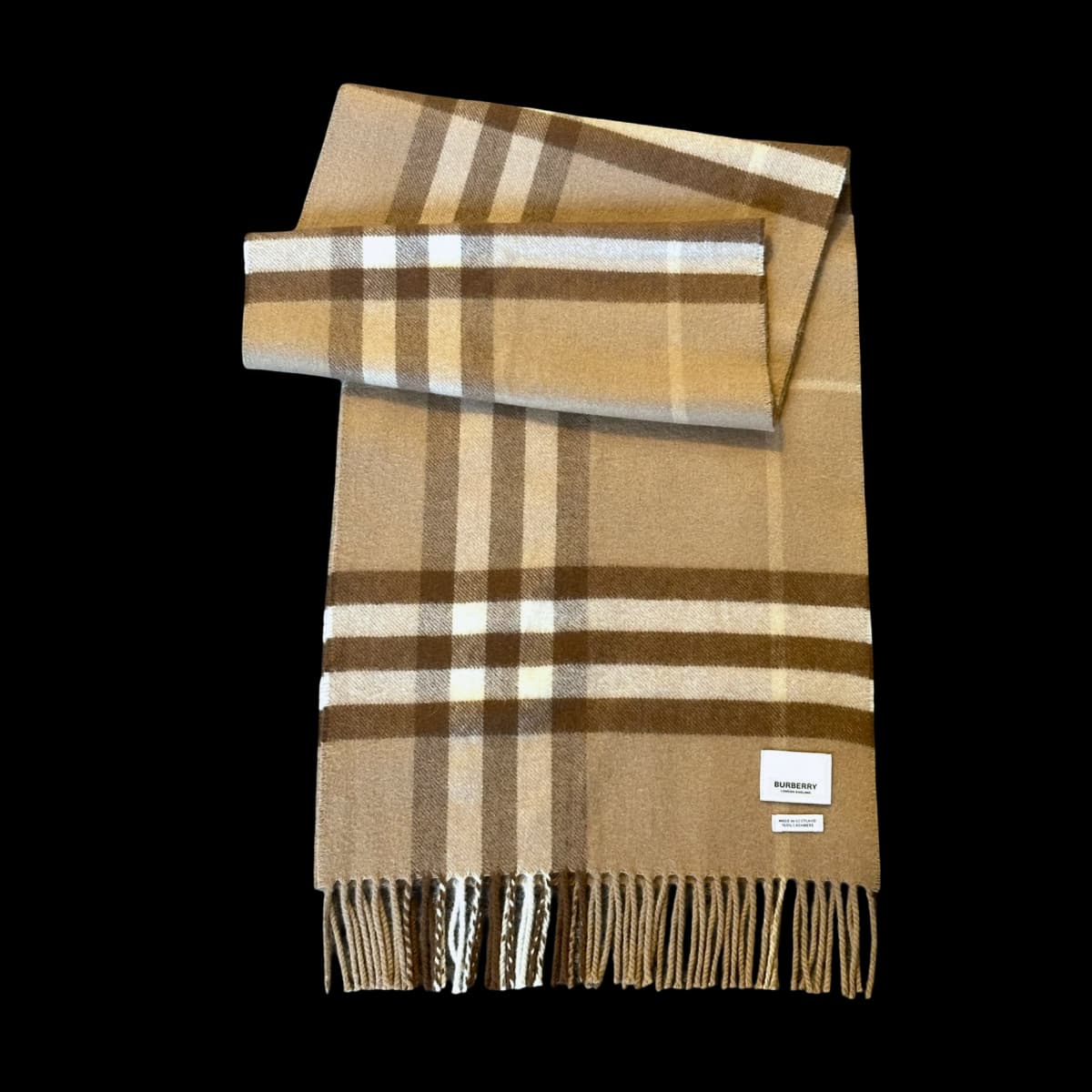 The Classic Check Cashmere Scarf