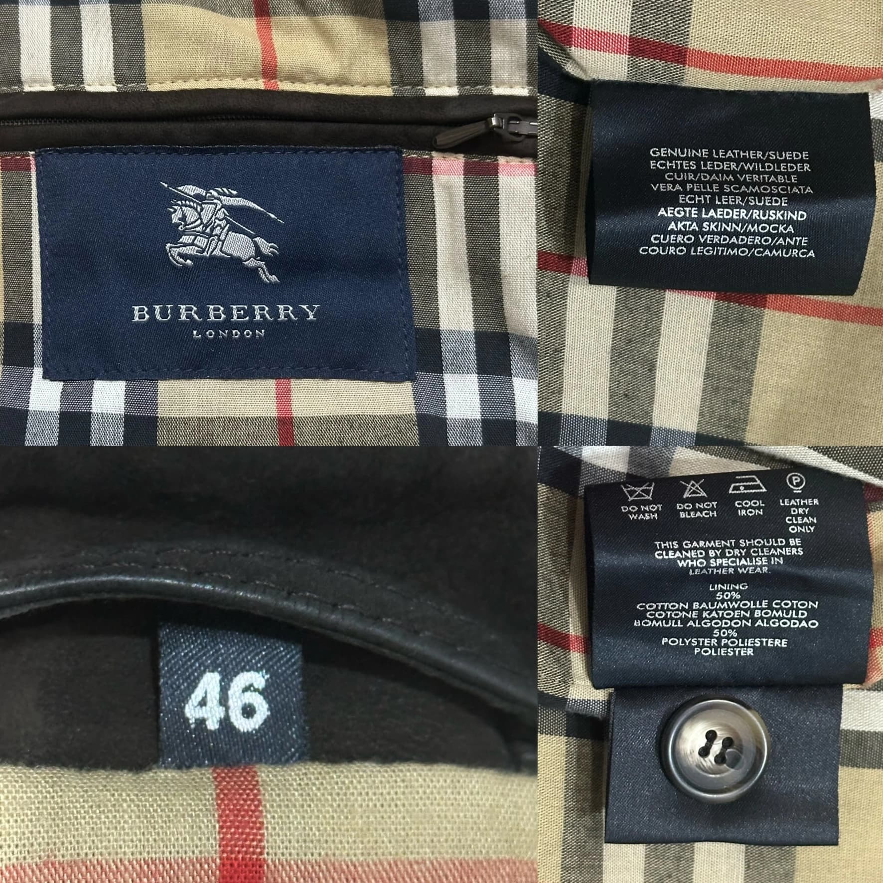 Genuine Suede Leather Coat — thumbnail 6