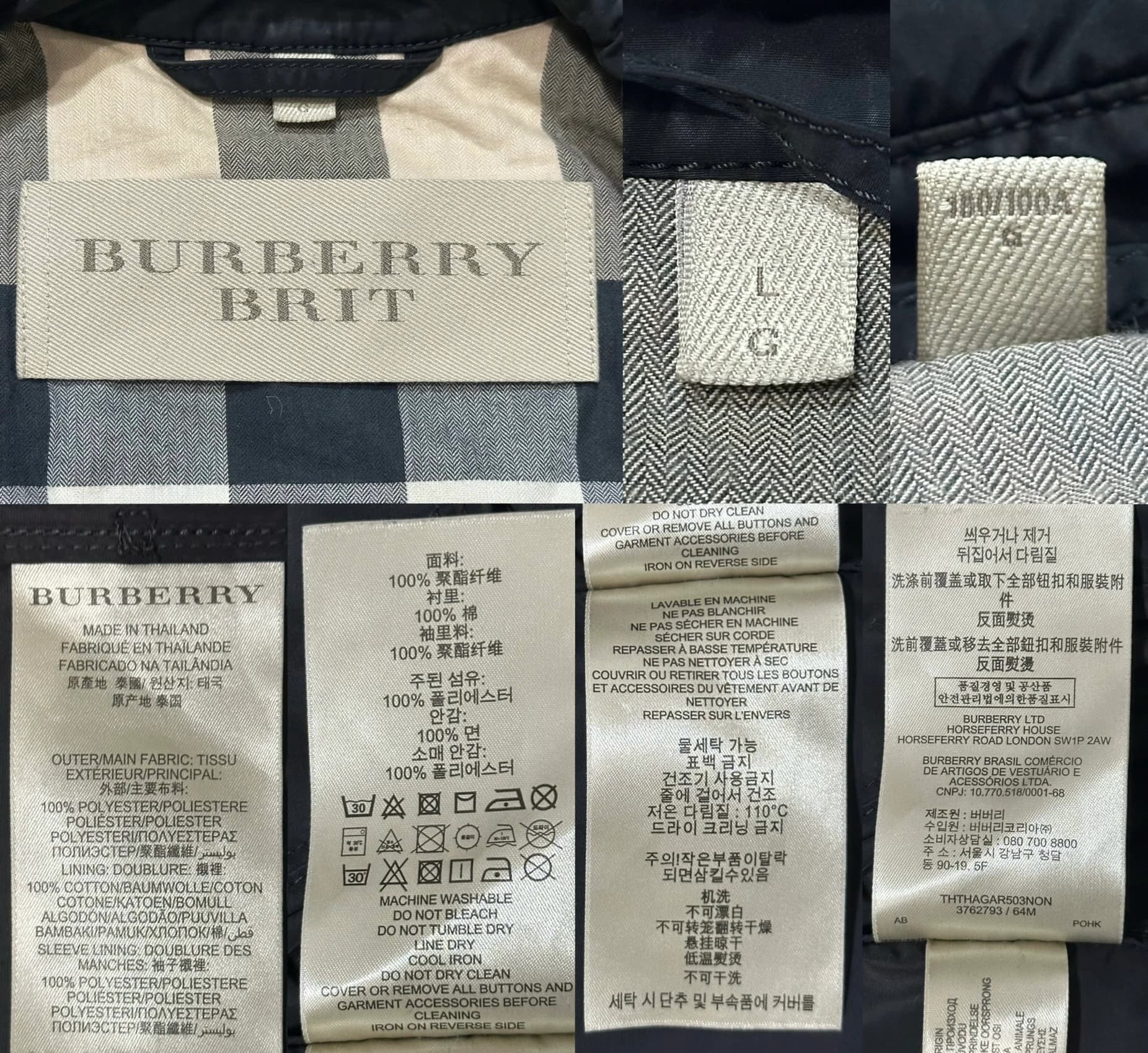 Double Breasted Mid-Length Rain Trench Coat — thumbnail 8