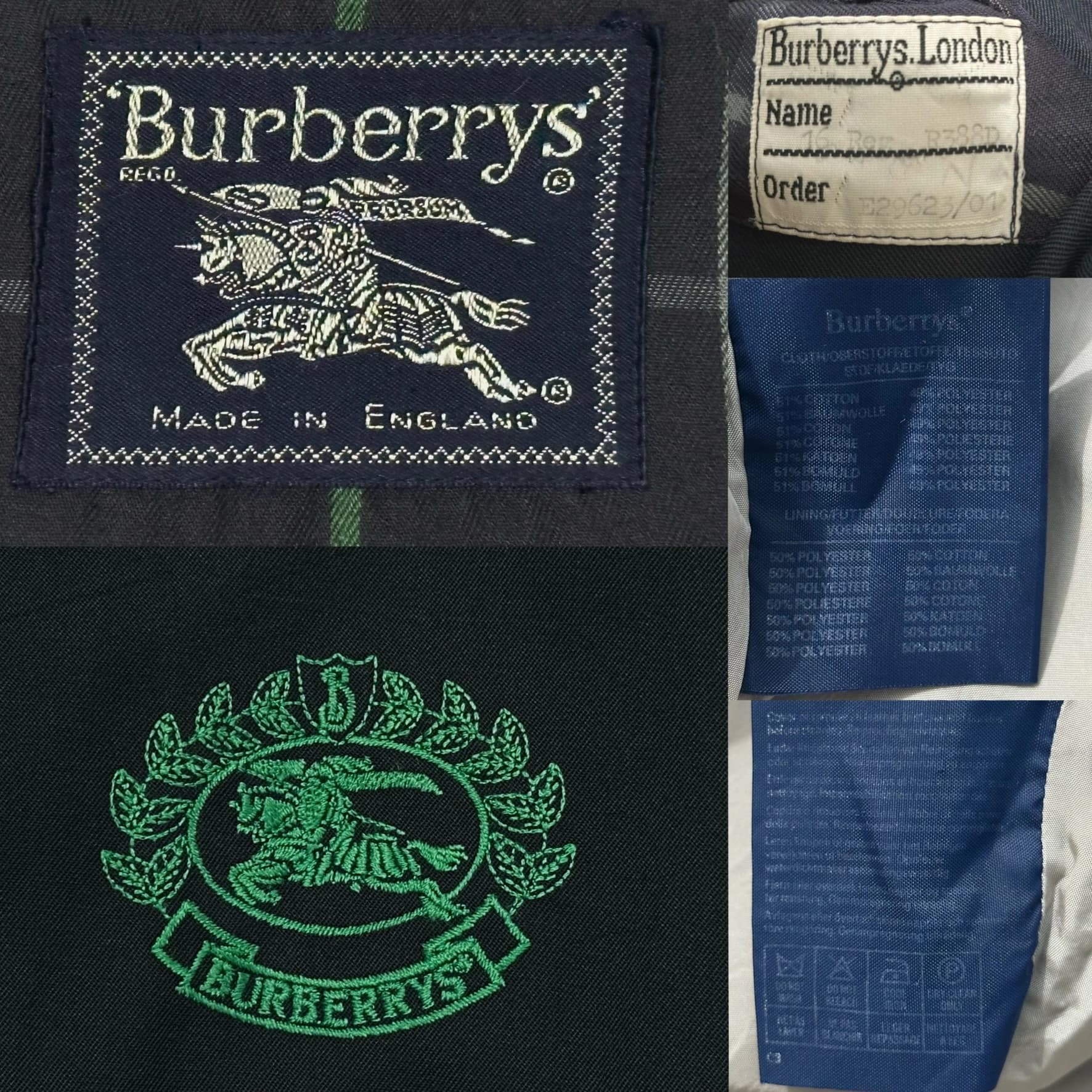 Vintage Crest Logo Harrington Jacket — thumbnail 10