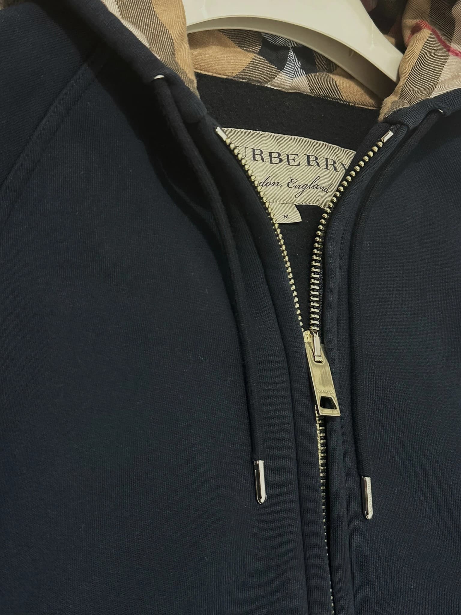 Classic Check Hood Zip-up Hoodie — thumbnail 4