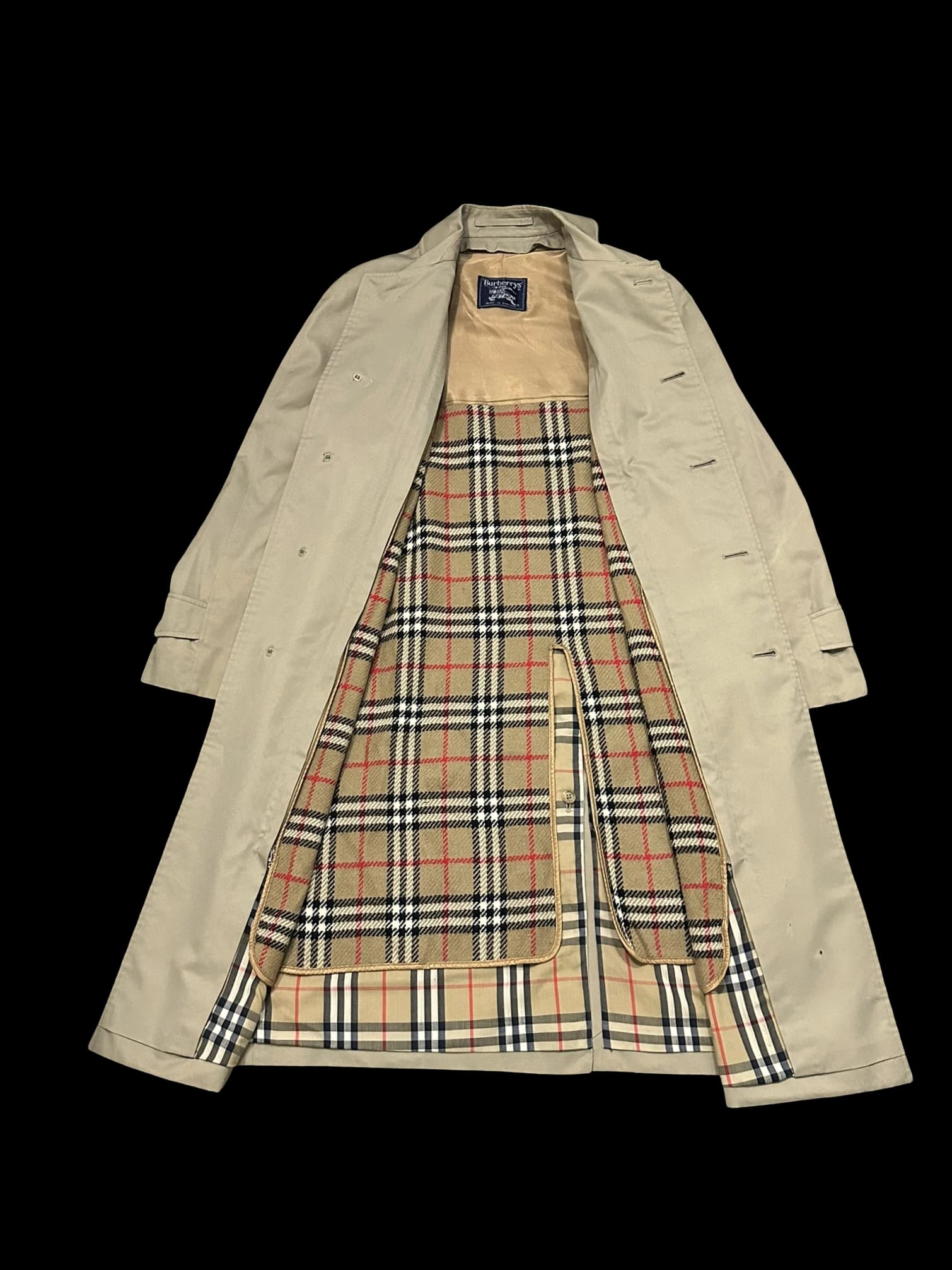 Long Car Coat with Extra Pure Wool Lining