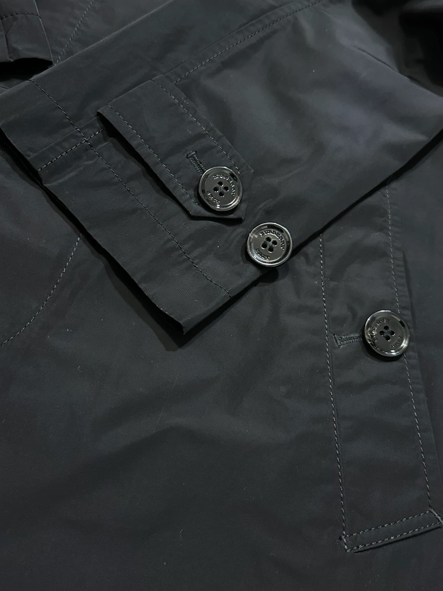 Mid-Length Single Breasted Rain Mac — thumbnail 7